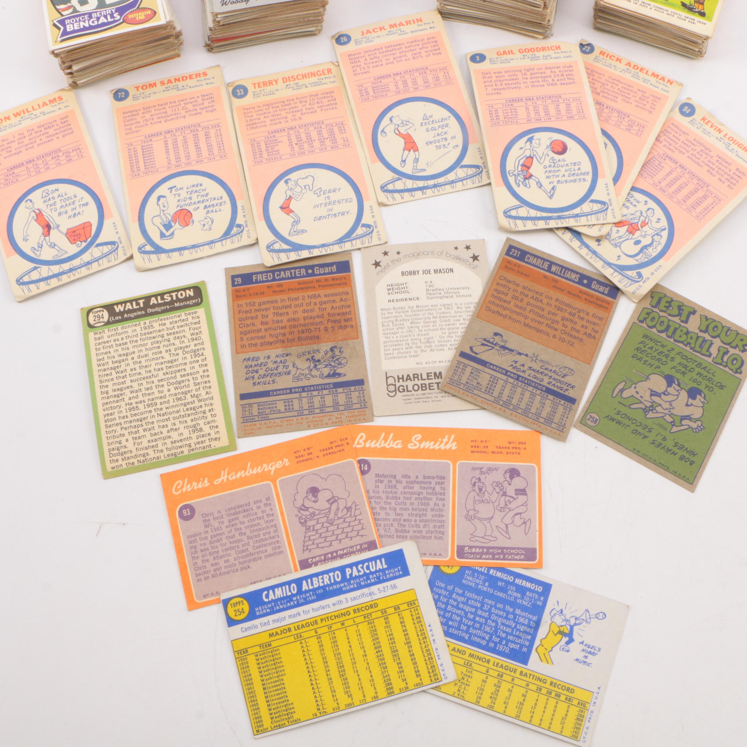 Collection of Topps Trading Cards and Posters