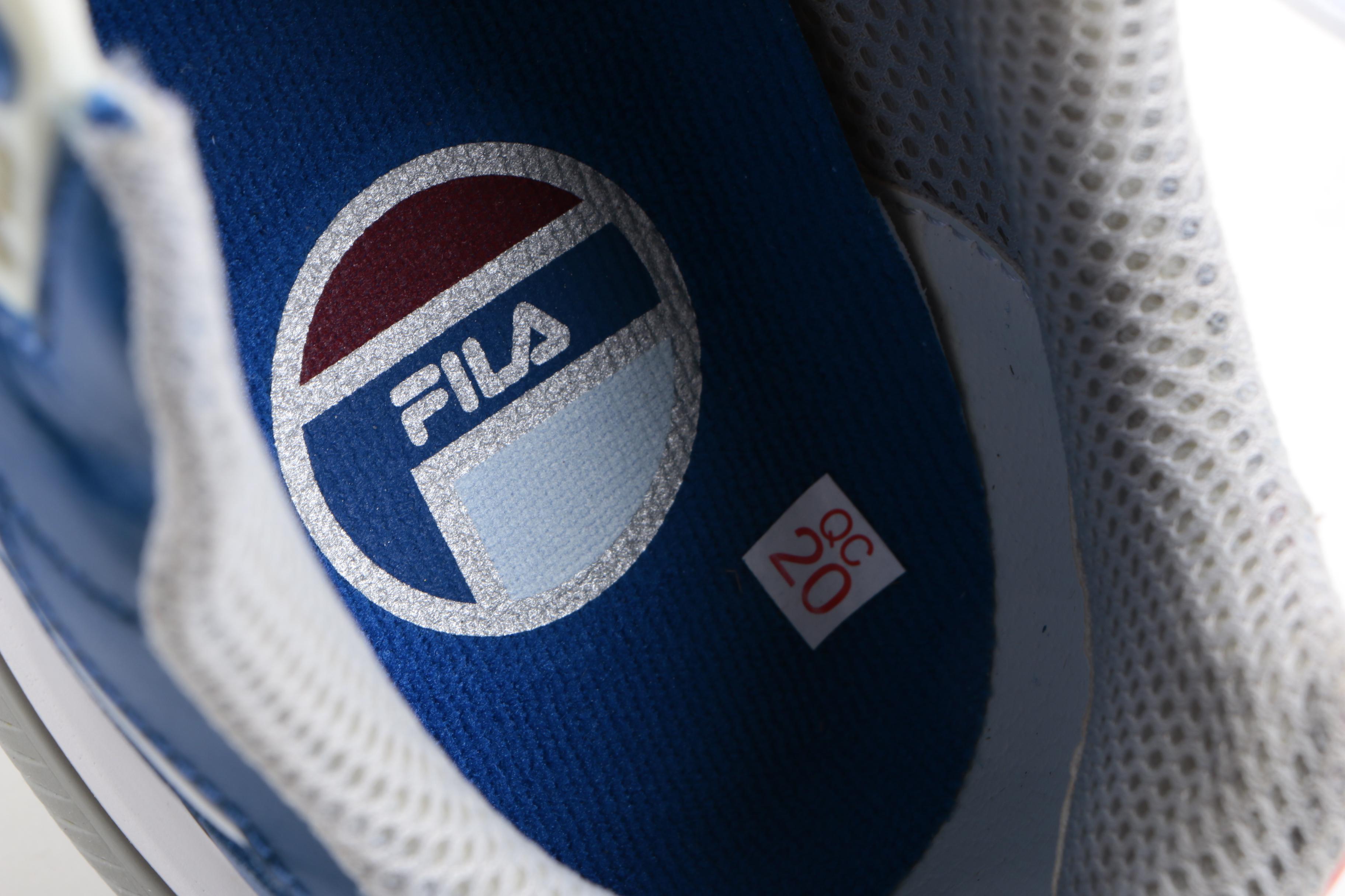 Men's Fila Helmsman Patent Leather Low Basketball Sneakers