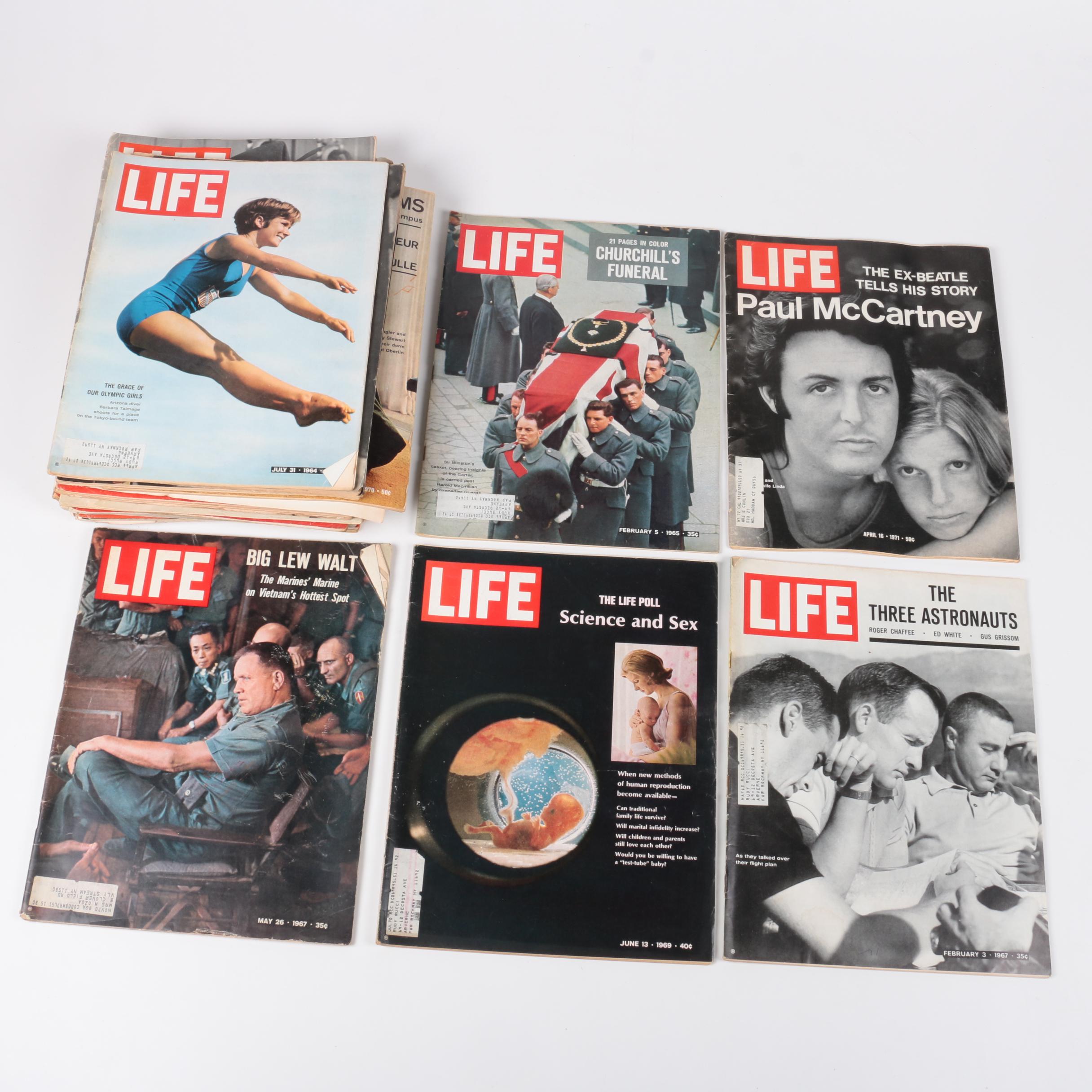 Mid 20th-Century "Life" Magazines