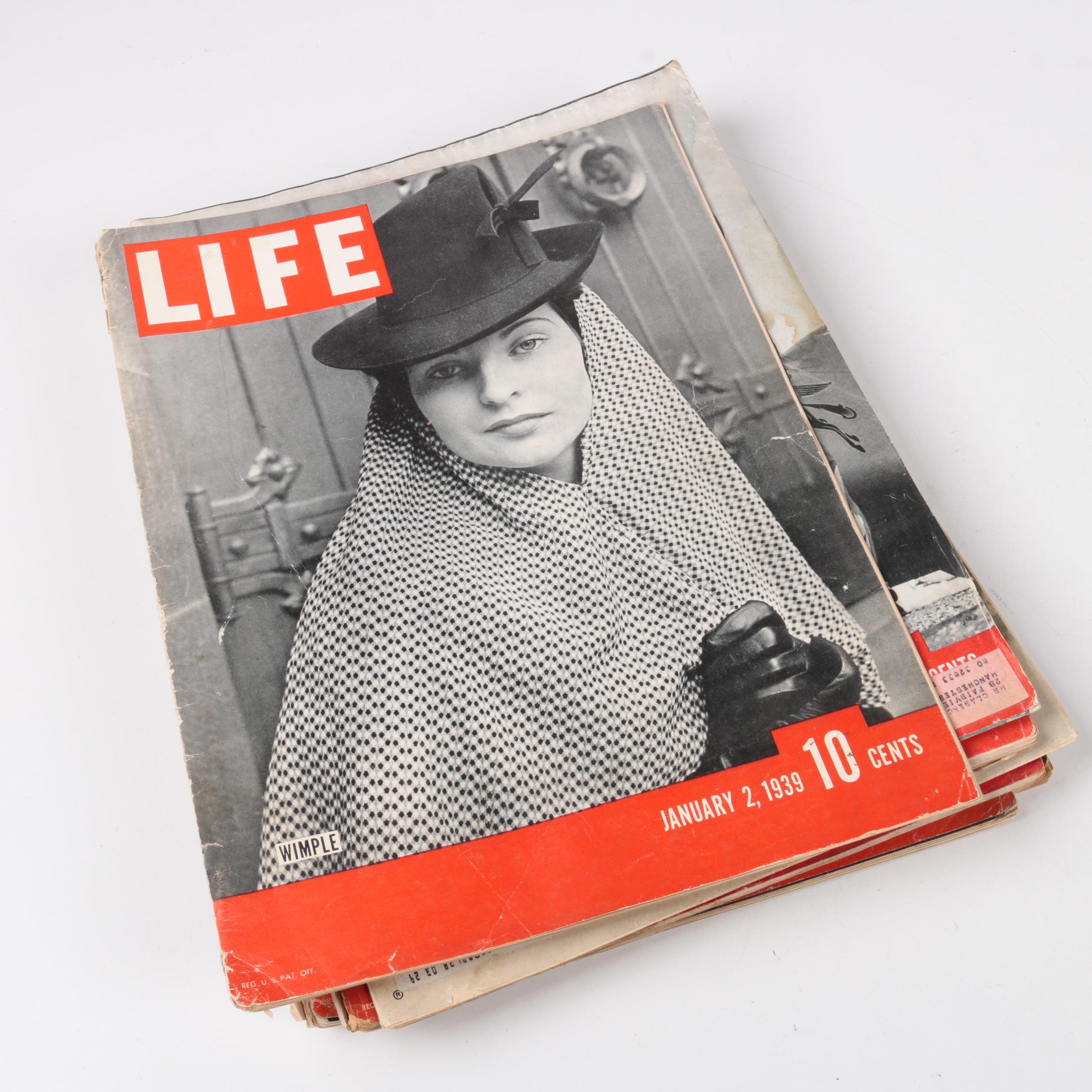 Mid 20th-Century "Life" Magazines