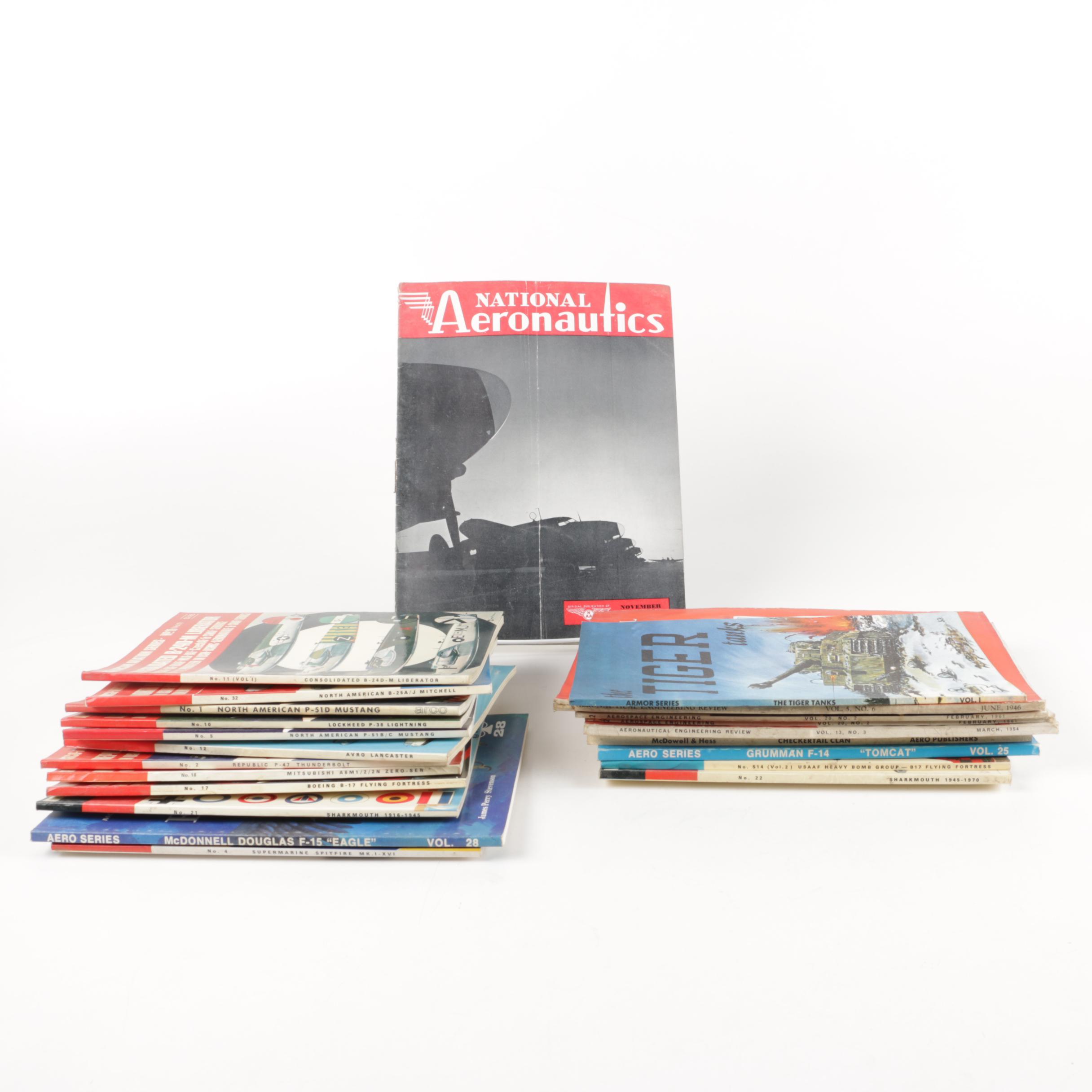 Vintage Aircraft Booklet Collection