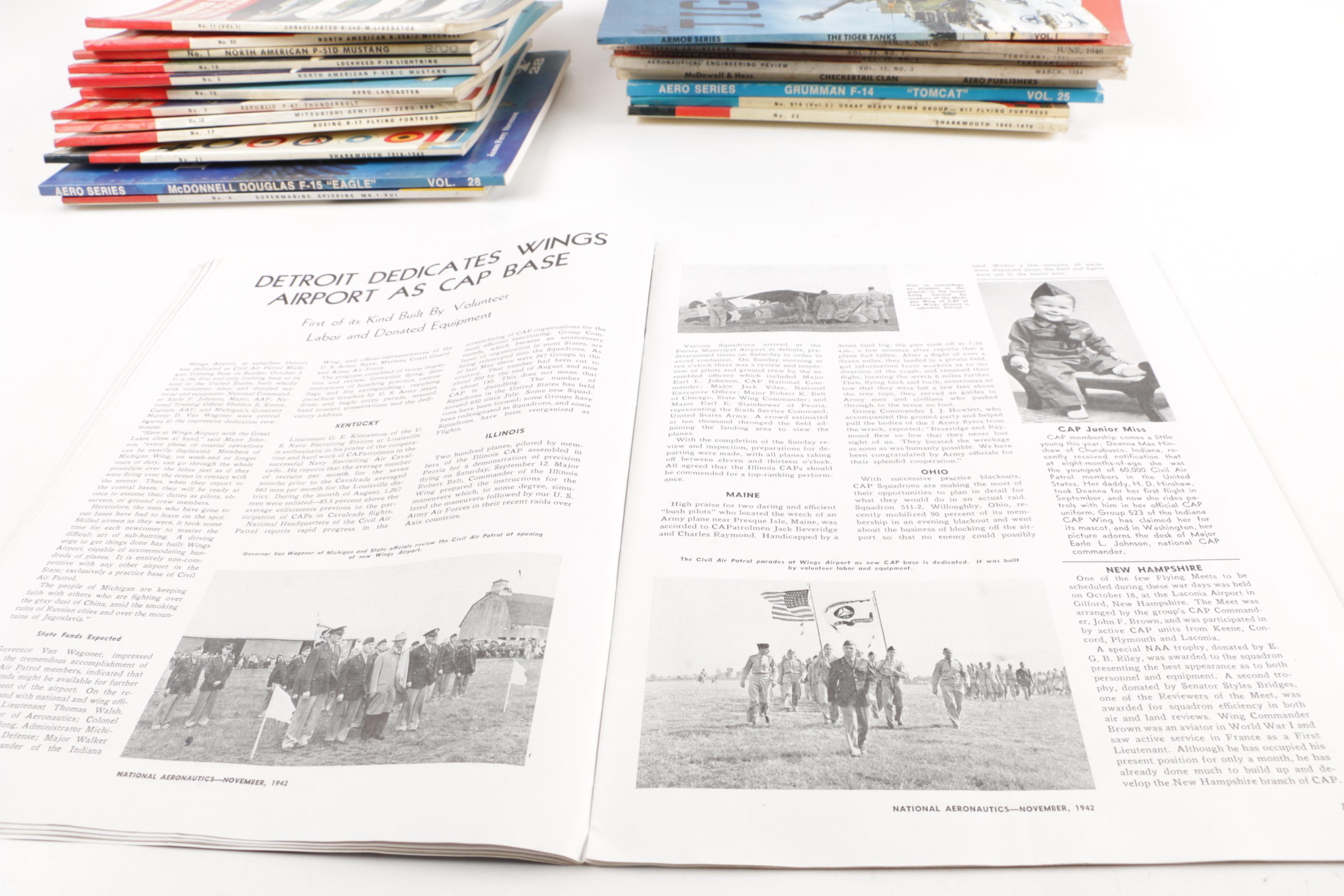 Vintage Aircraft Booklet Collection