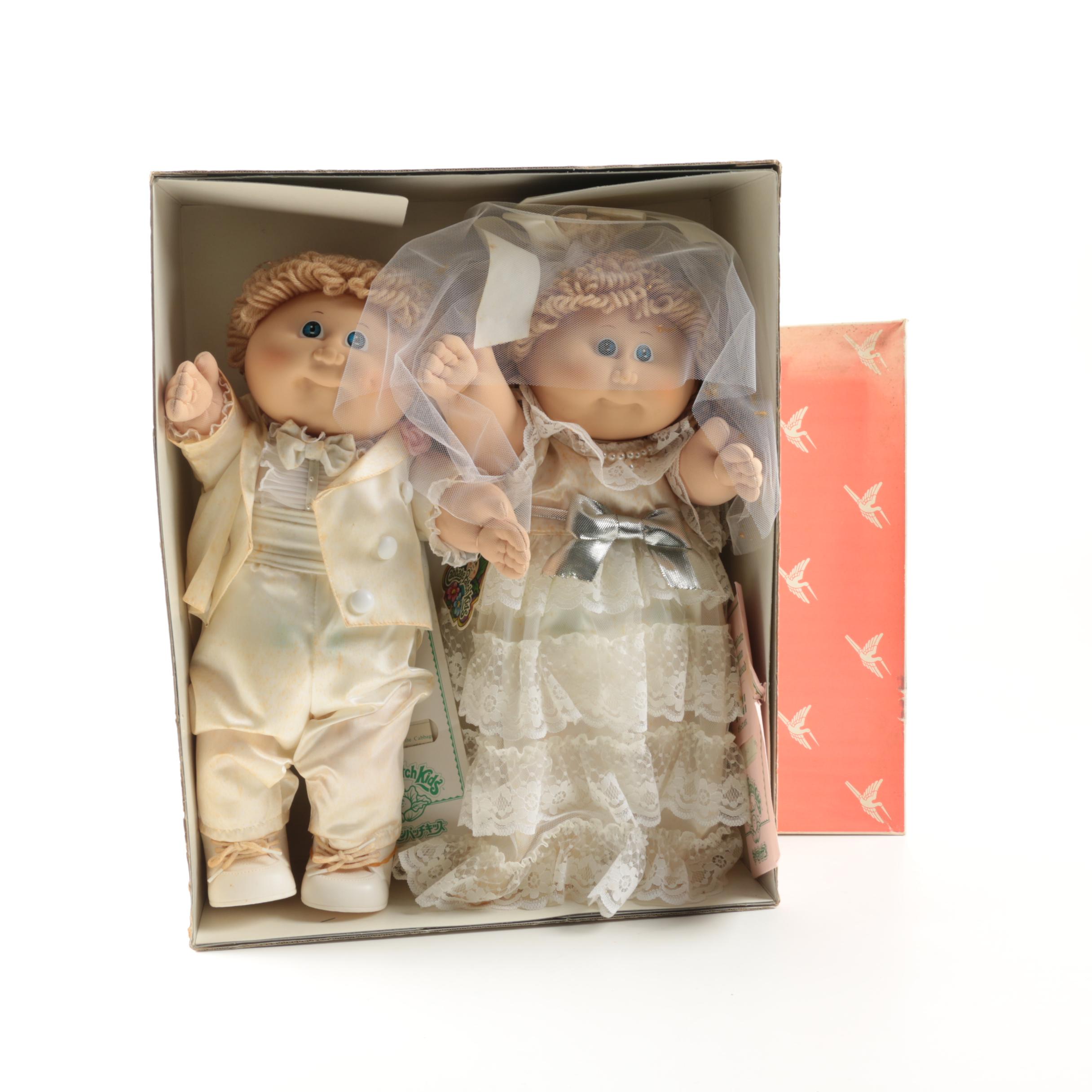 Vintage "Bride and Groom" Cabbage Patch Kids
