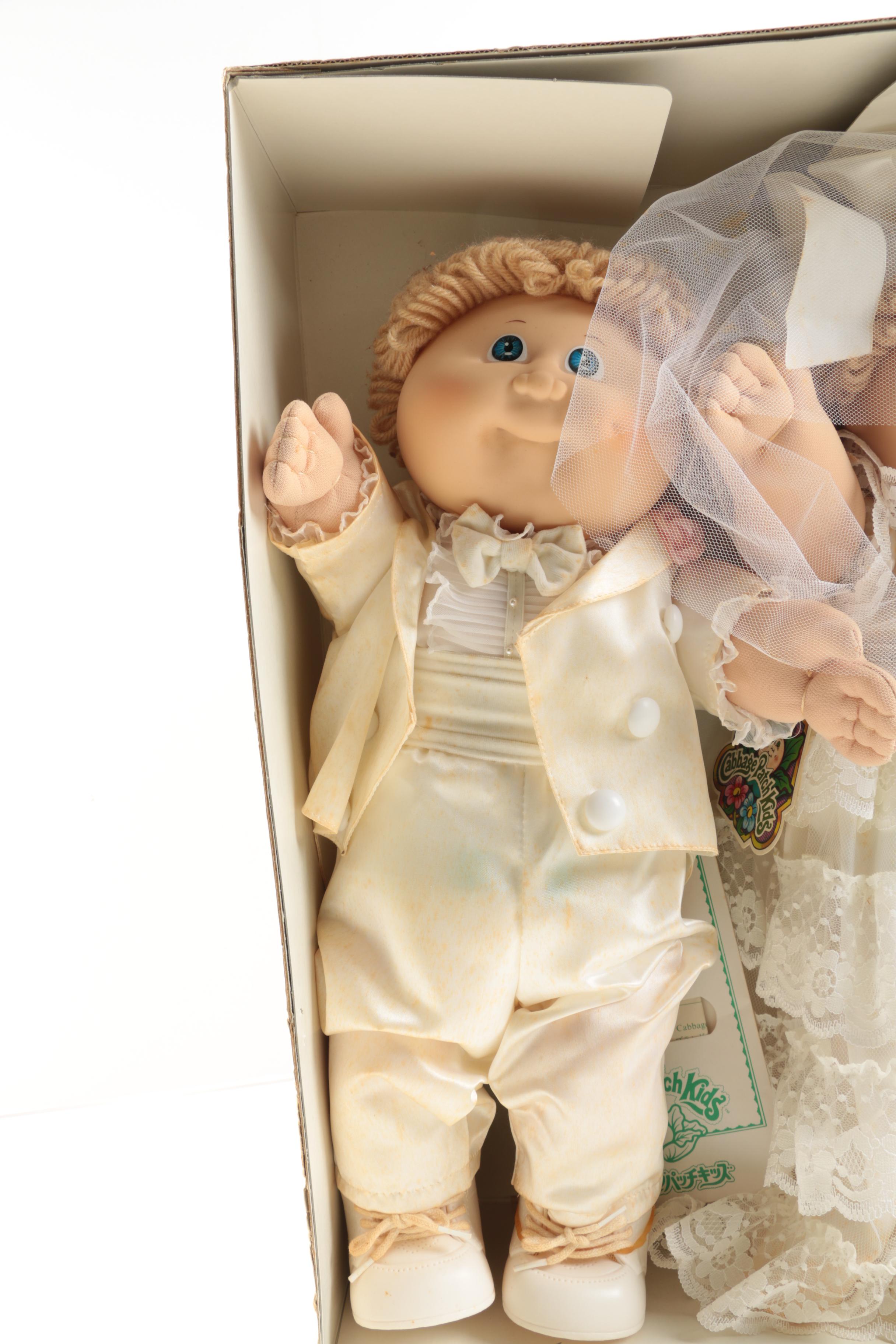 Vintage "Bride and Groom" Cabbage Patch Kids