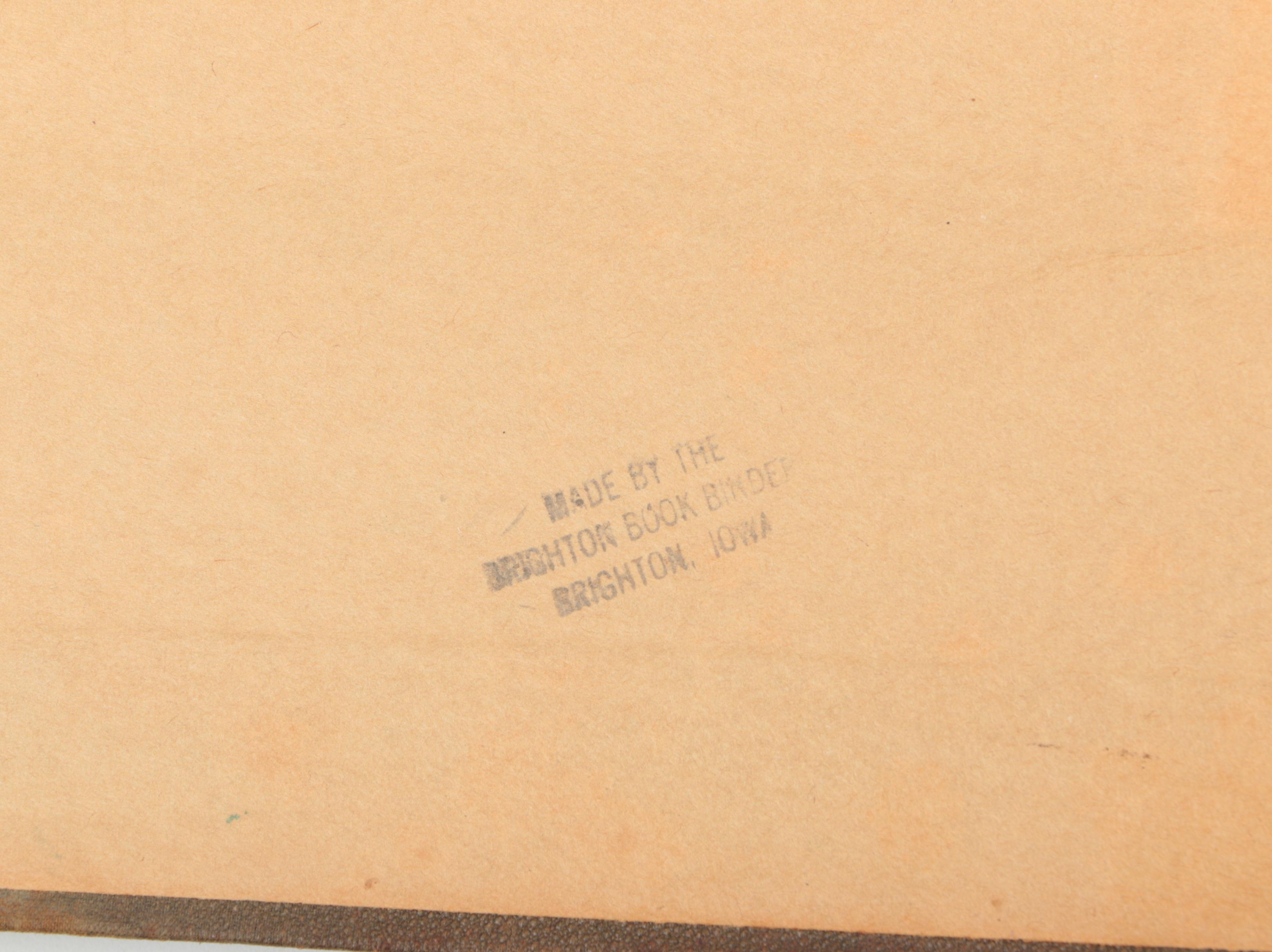 1945 "Hampton Chronicle" Bound Newspaper Collection