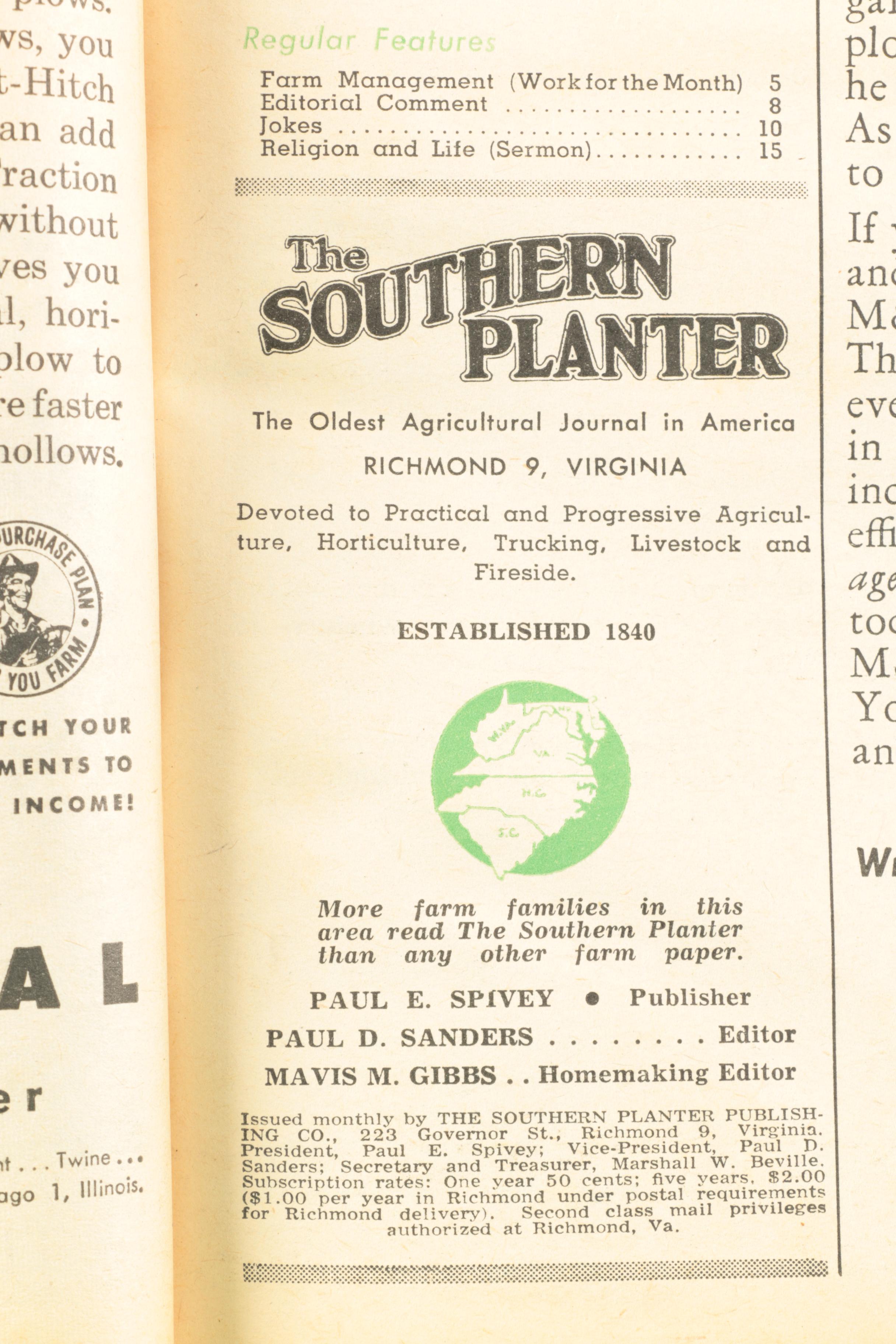 Assortment of Farming Periodicals