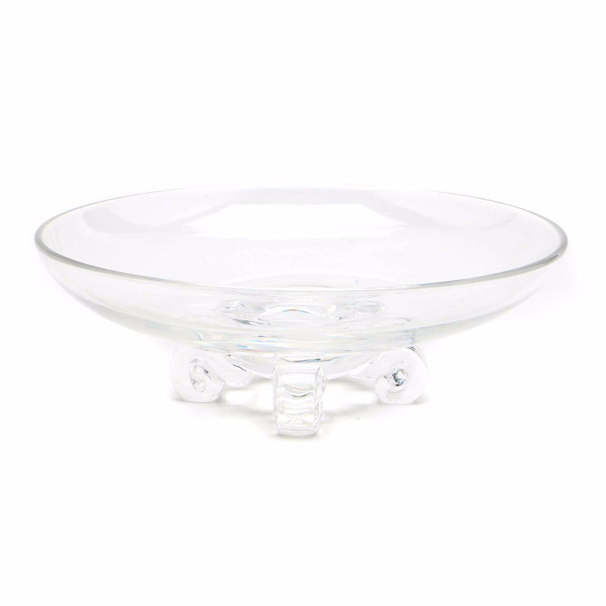 Vintage Steuben Glass Console Bowl