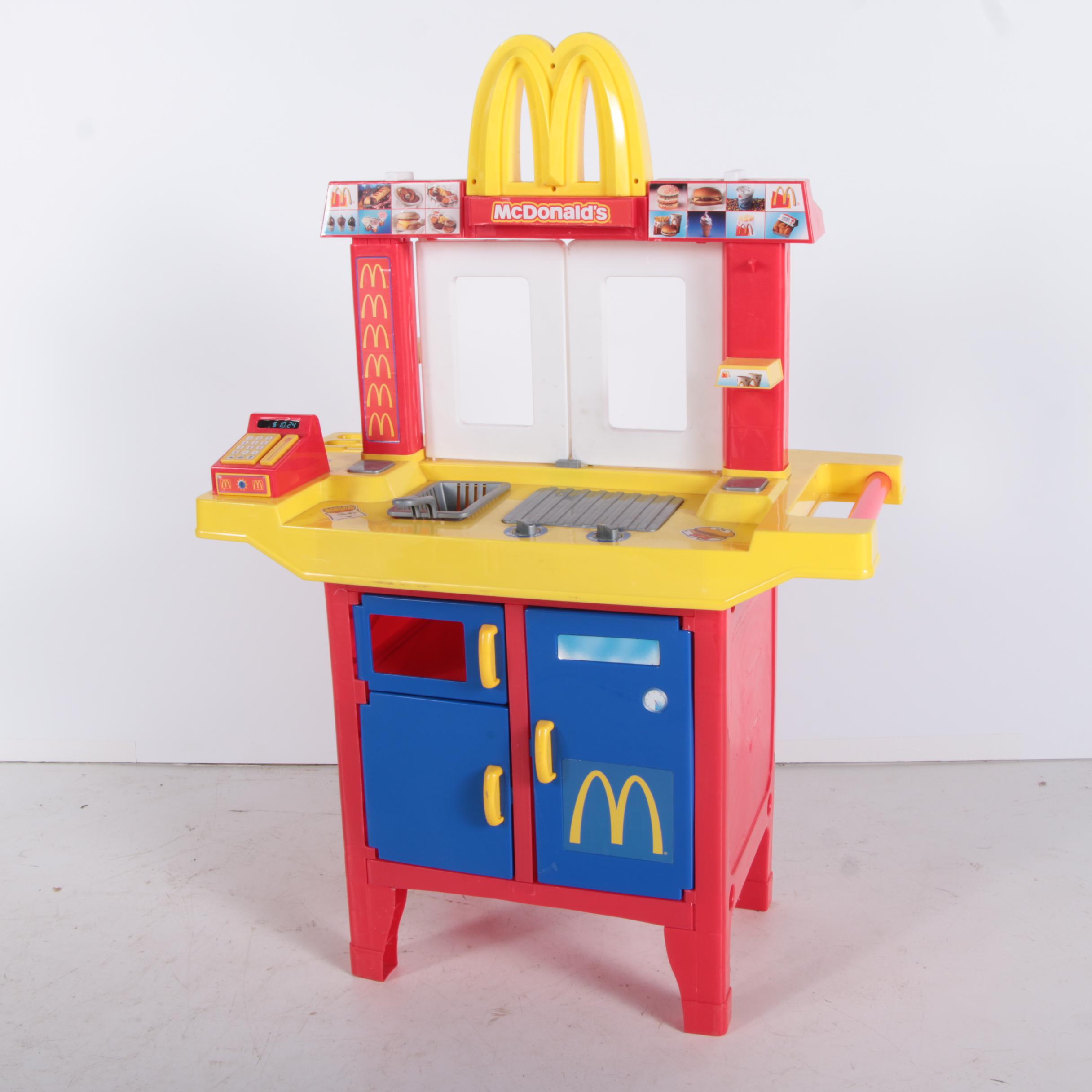 McDonald's Children's Play Kitchen Set and Backpack
