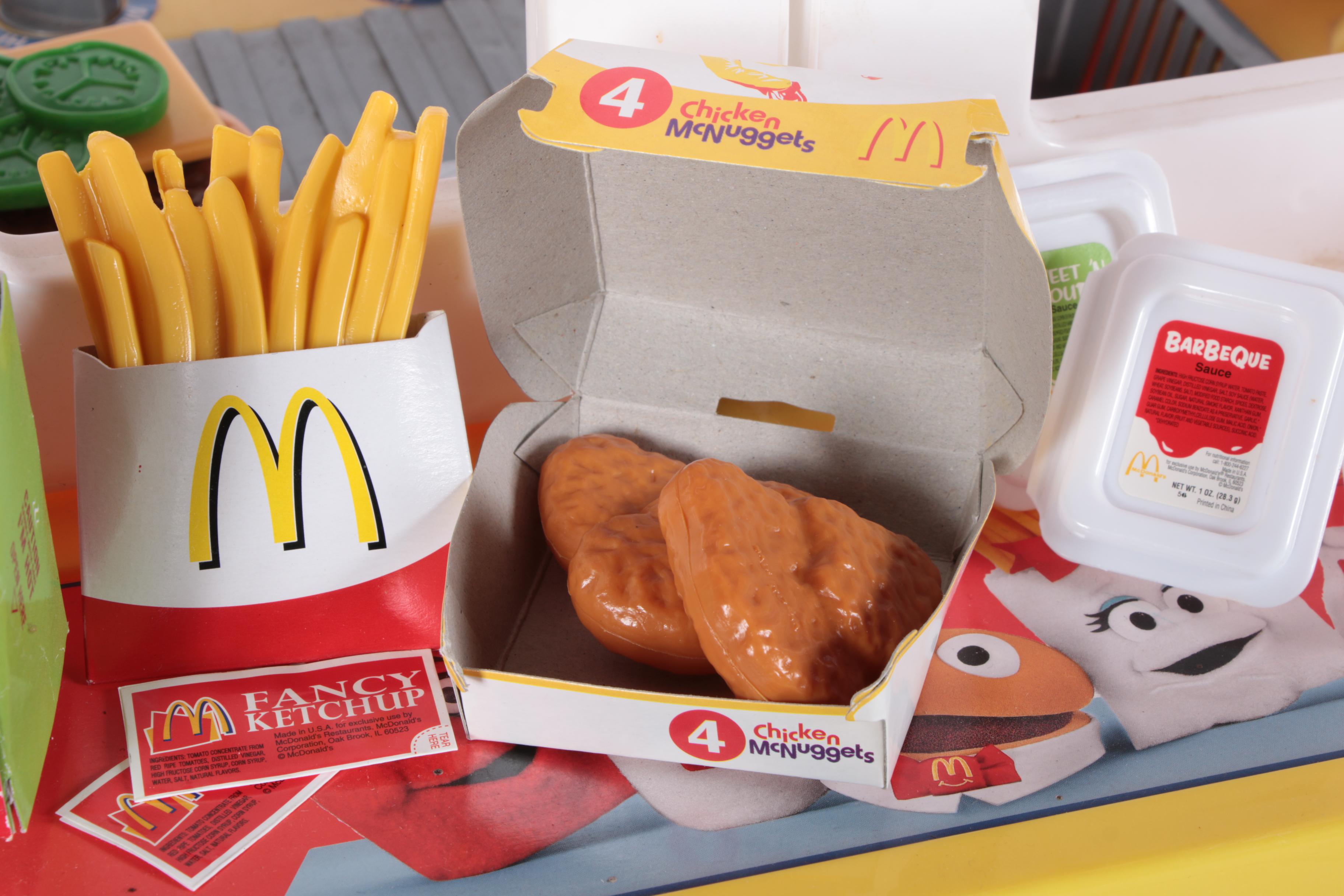 McDonald's Children's Play Kitchen Set and Backpack