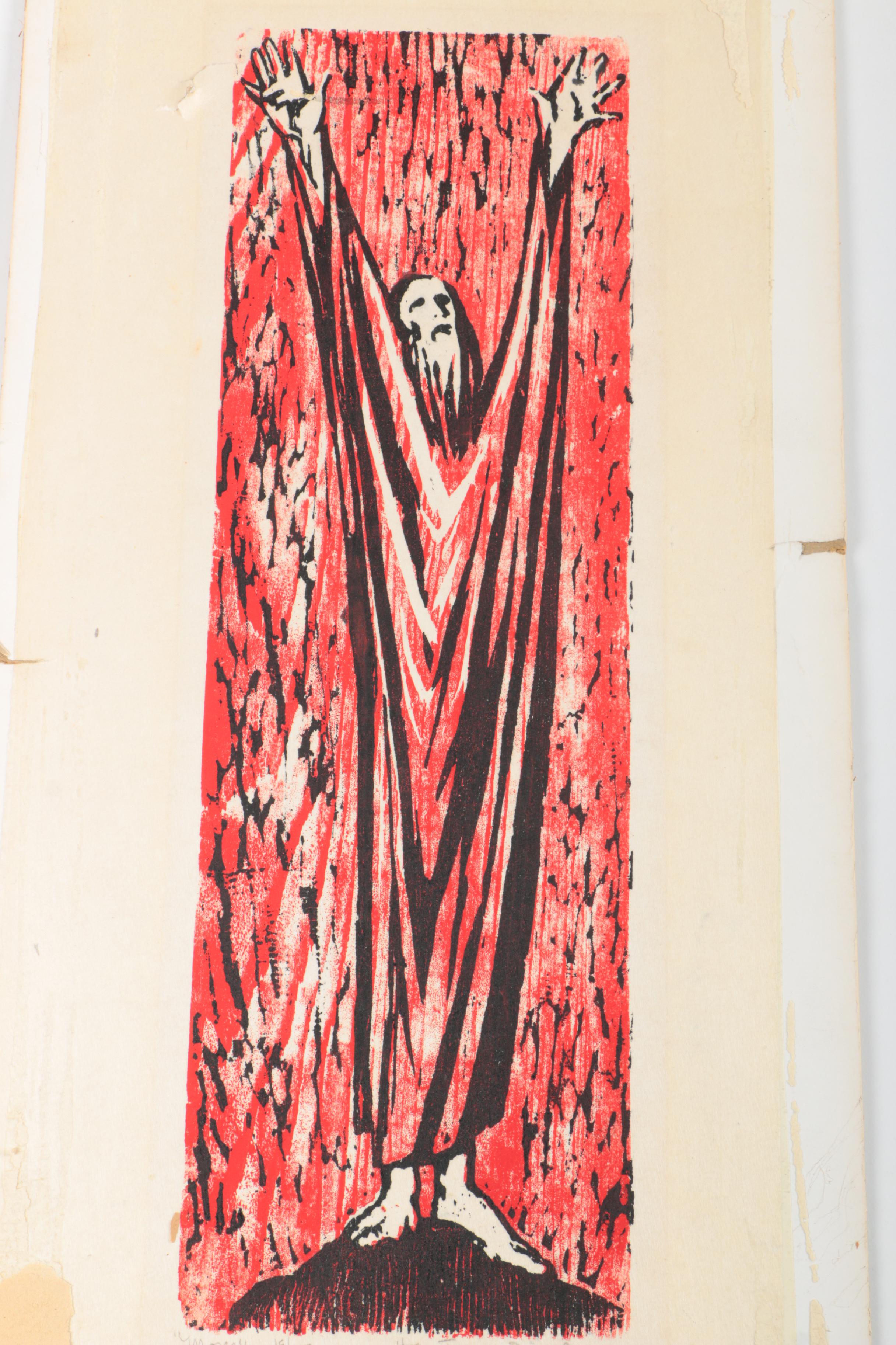 Prints Including Frances Besner Newman's Limited Edition "Moses"