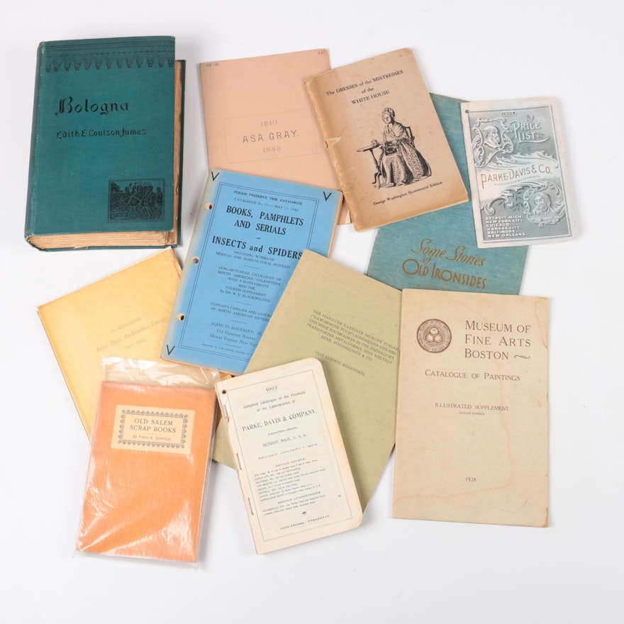 Collection of Vintage Books and Booklets