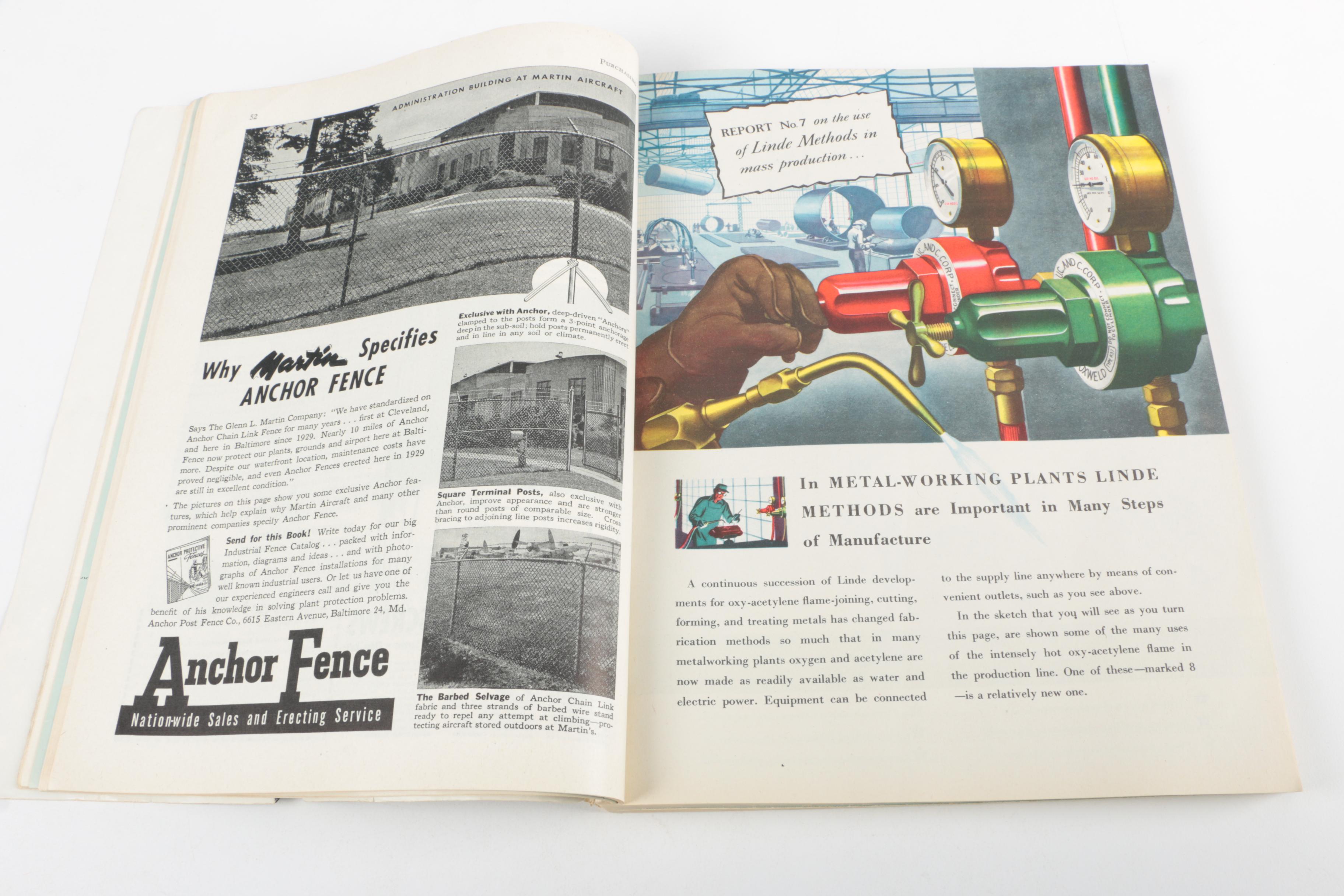 "Metal Progress" and "Purchasing" Magazine