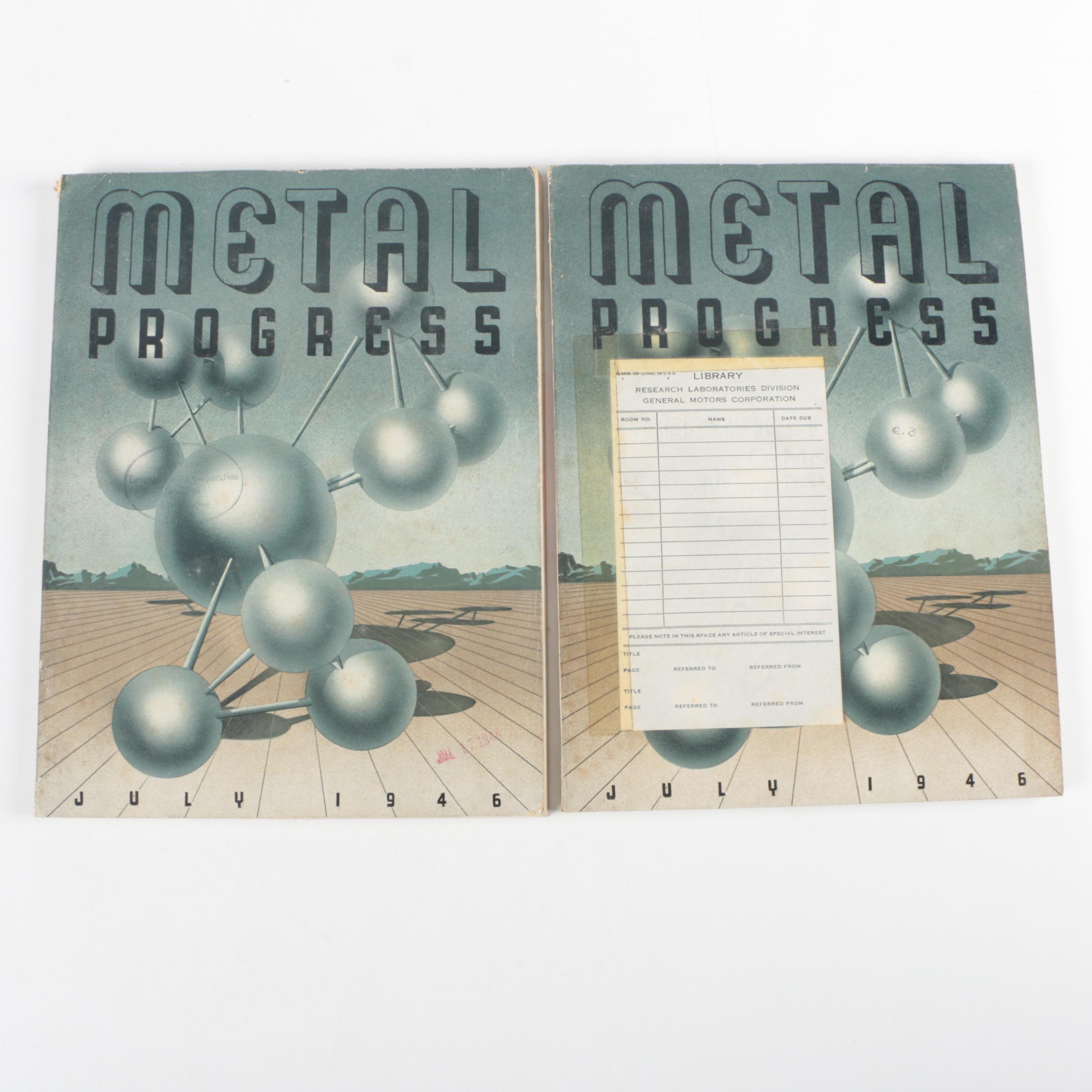 "Metal Progress" and "Purchasing" Magazine