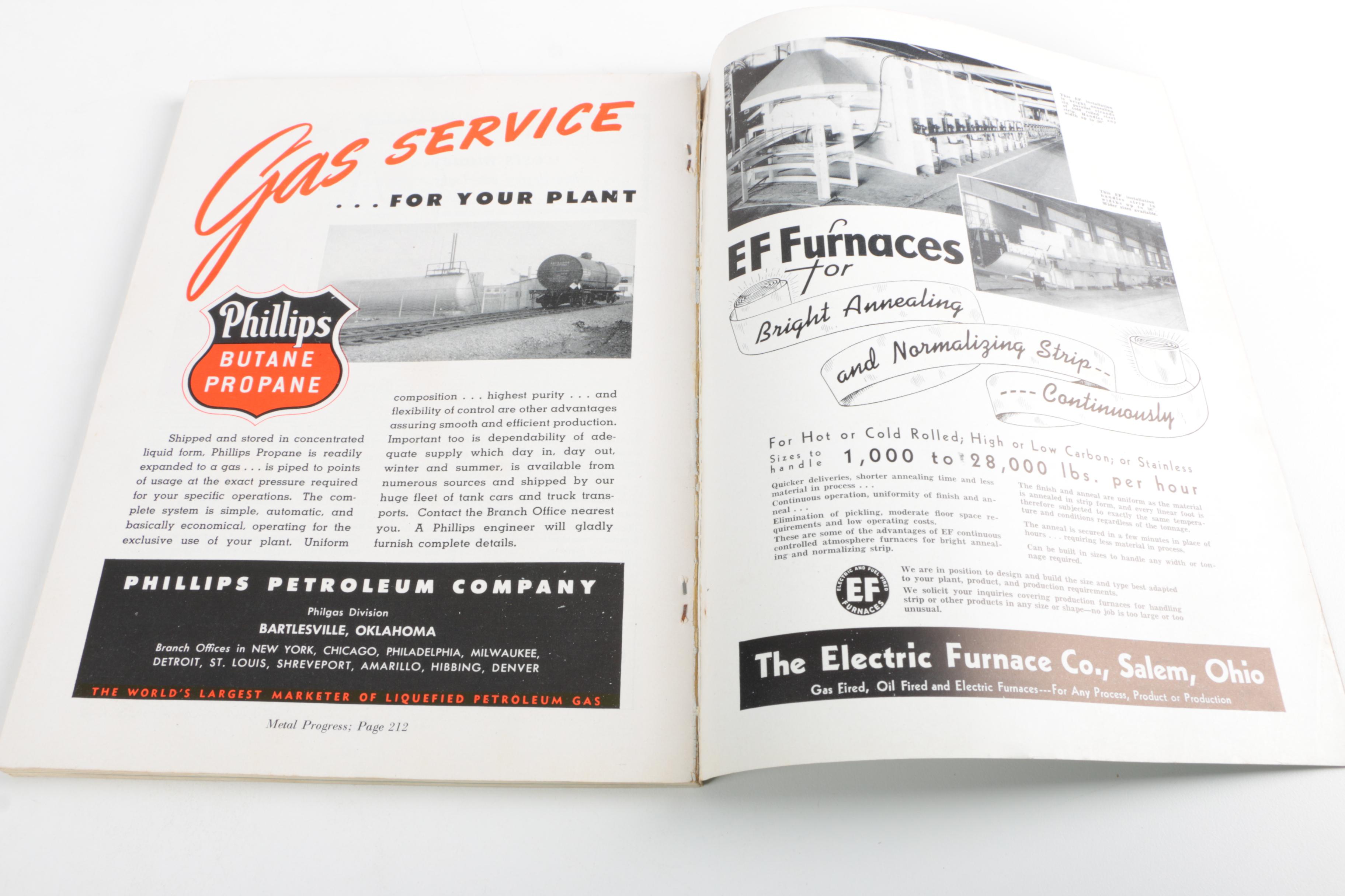 "Metal Progress" and "Purchasing" Magazine