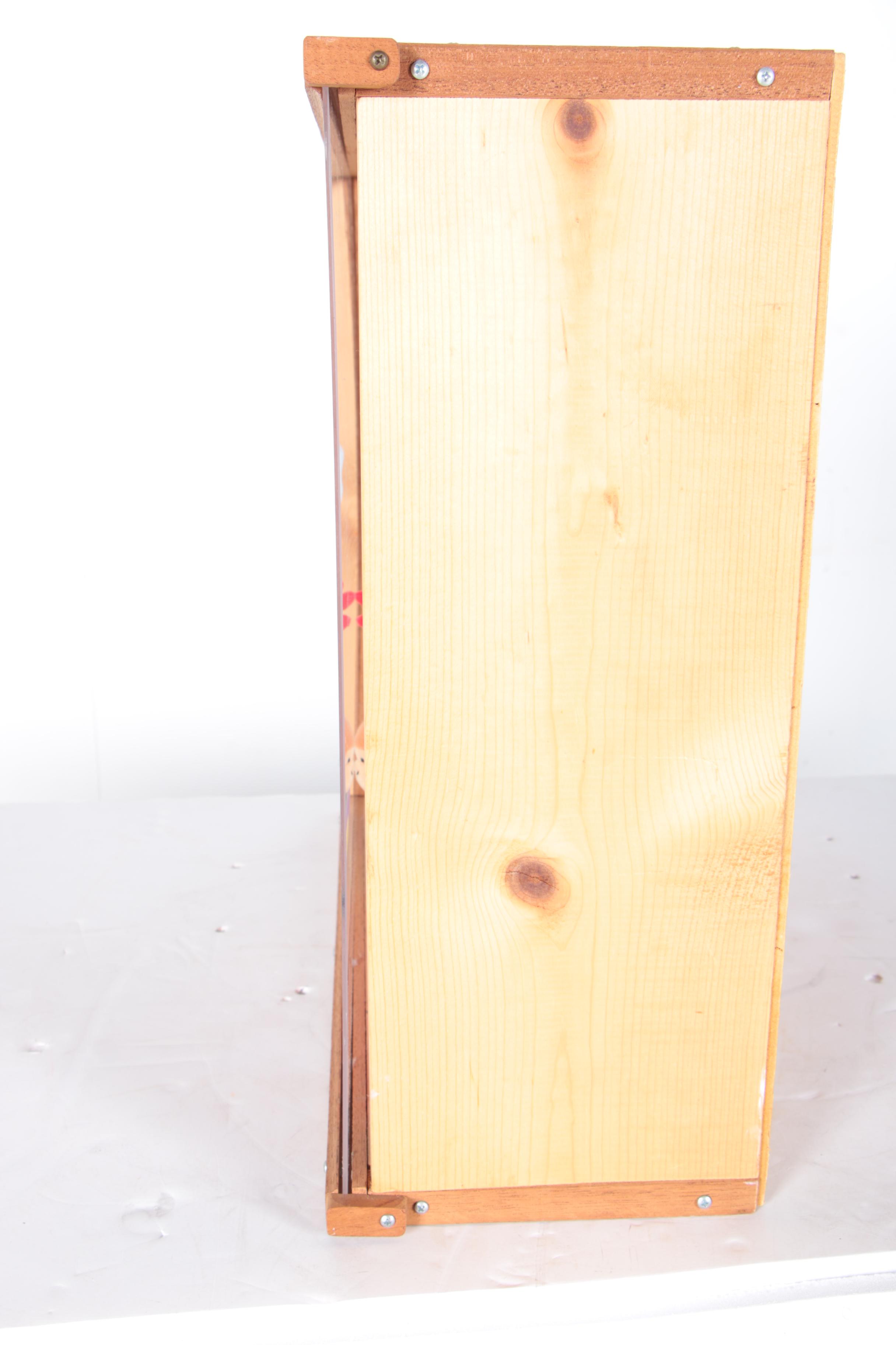 McDonald's Happy Meal Ty Teenie Beanie Babies in Wooden Case Display