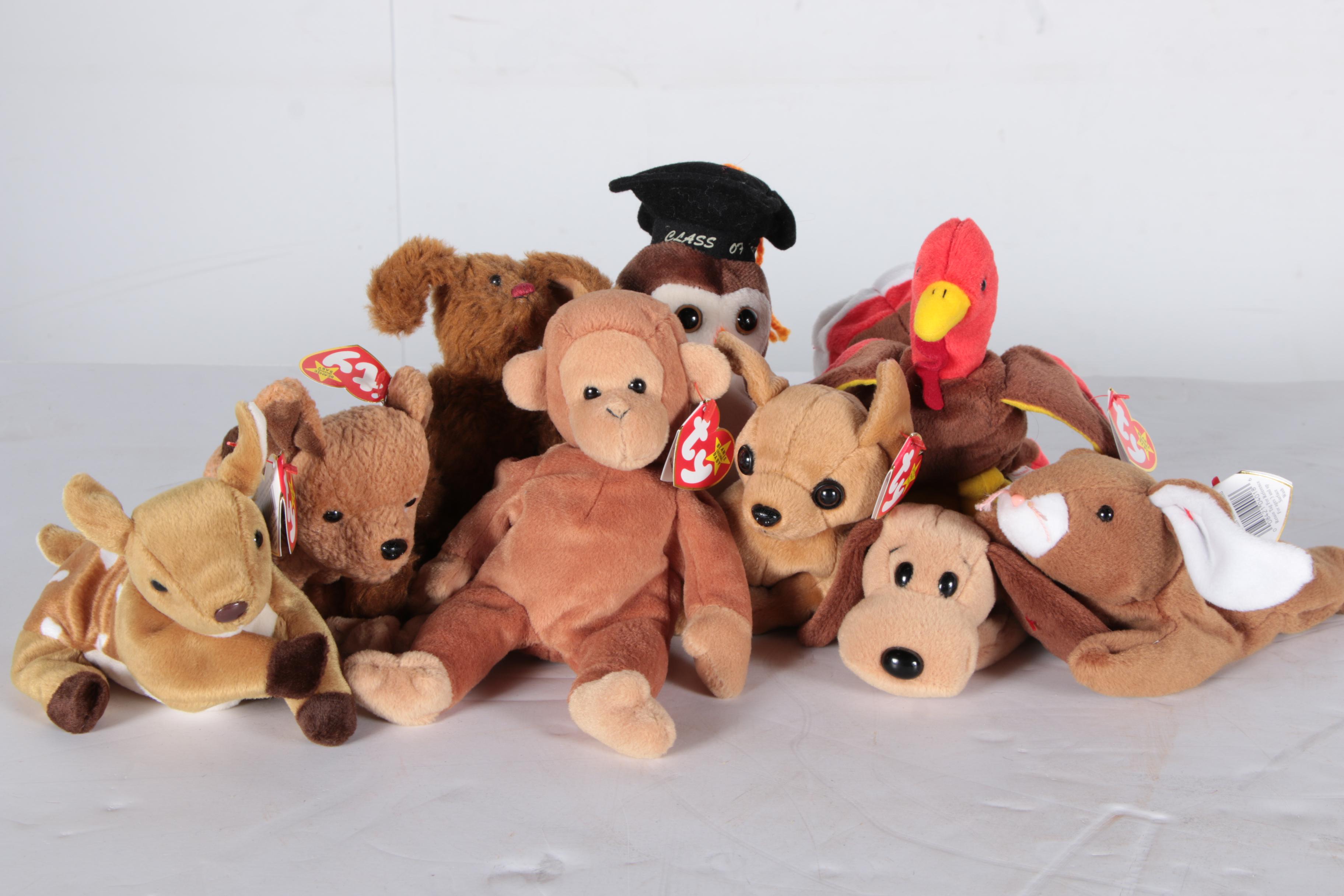Collection of Ty Beanie Babies