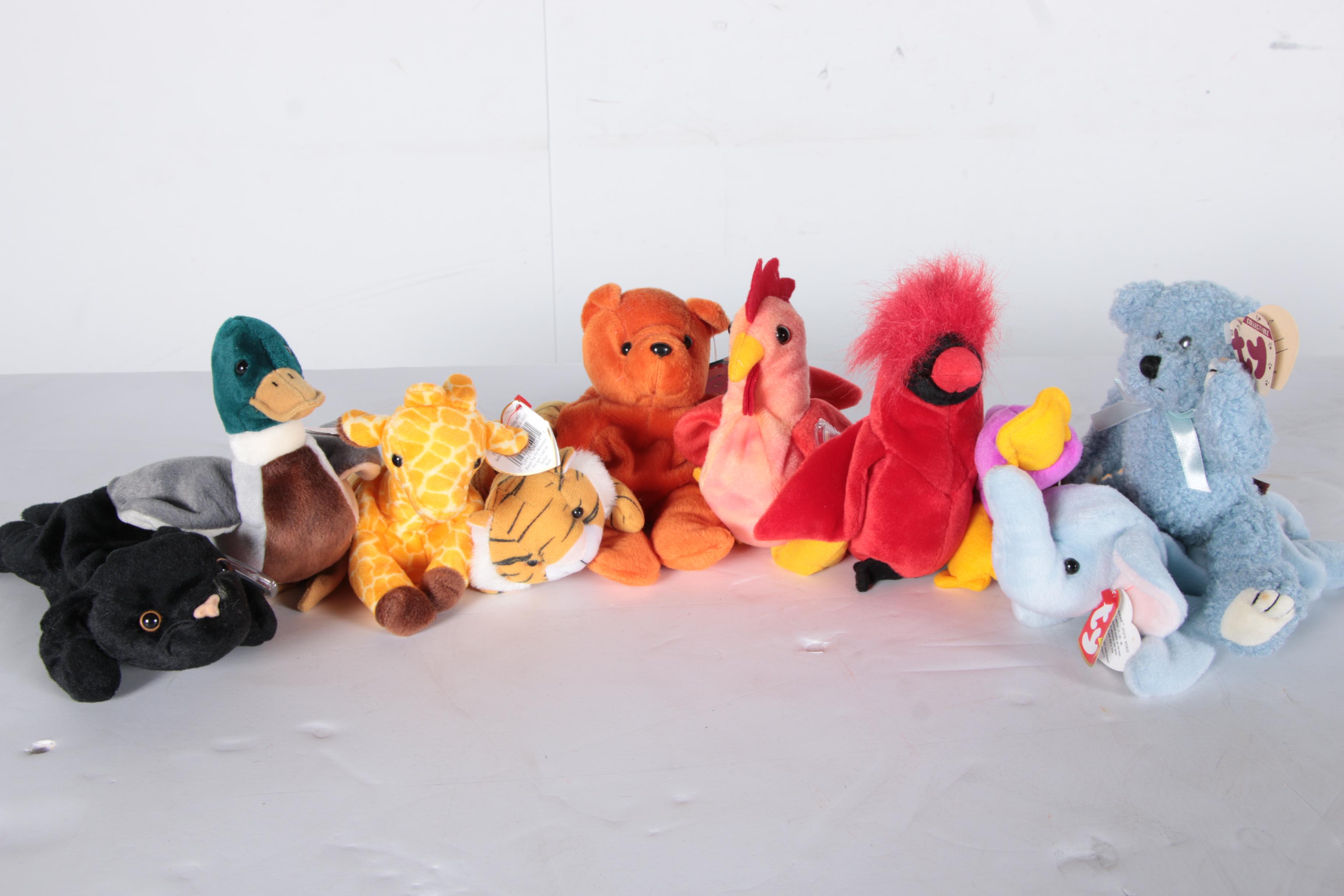 Collection of Ty Beanie Babies