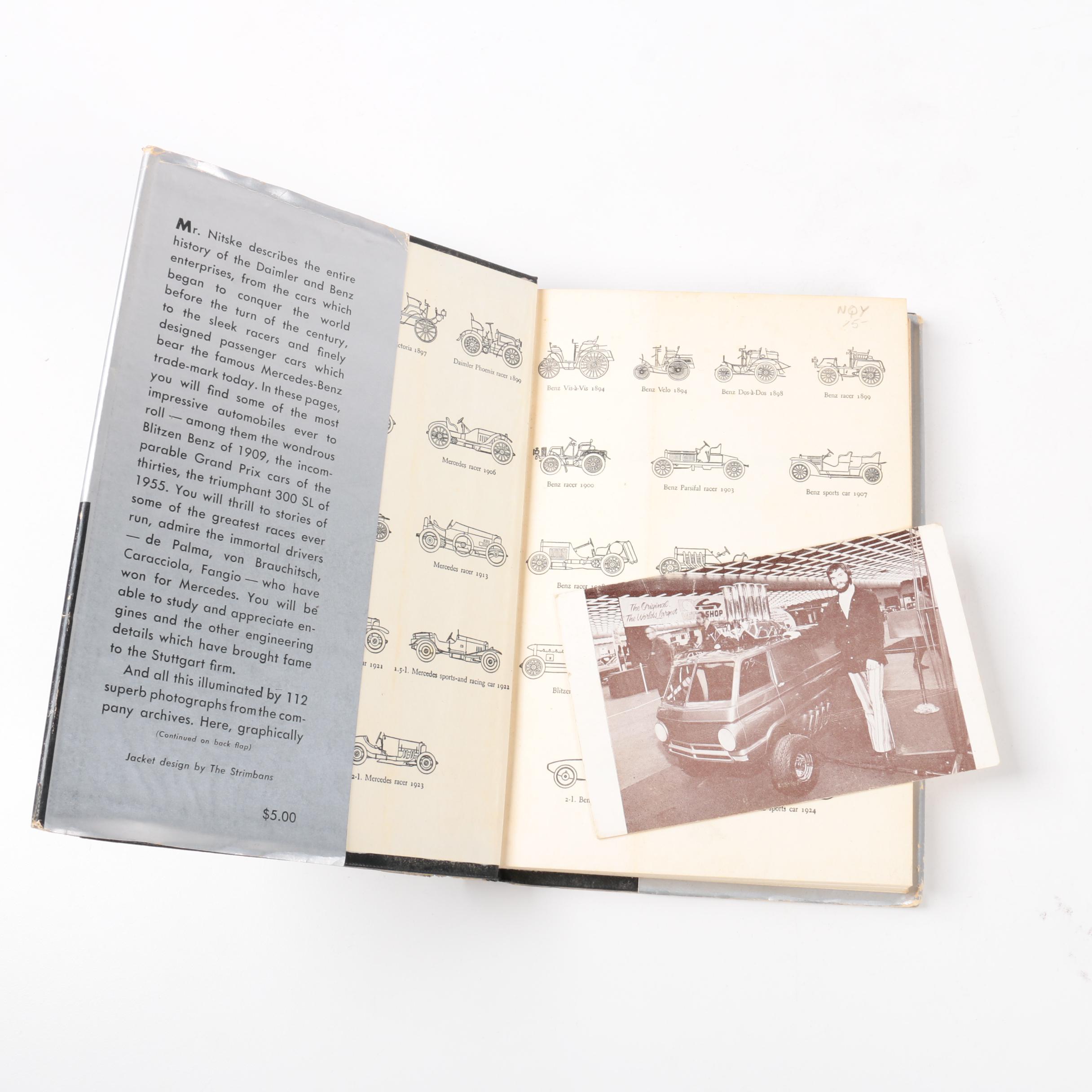 Photograph from the 1952 Rallye Soleil Cannes and Automobile Books