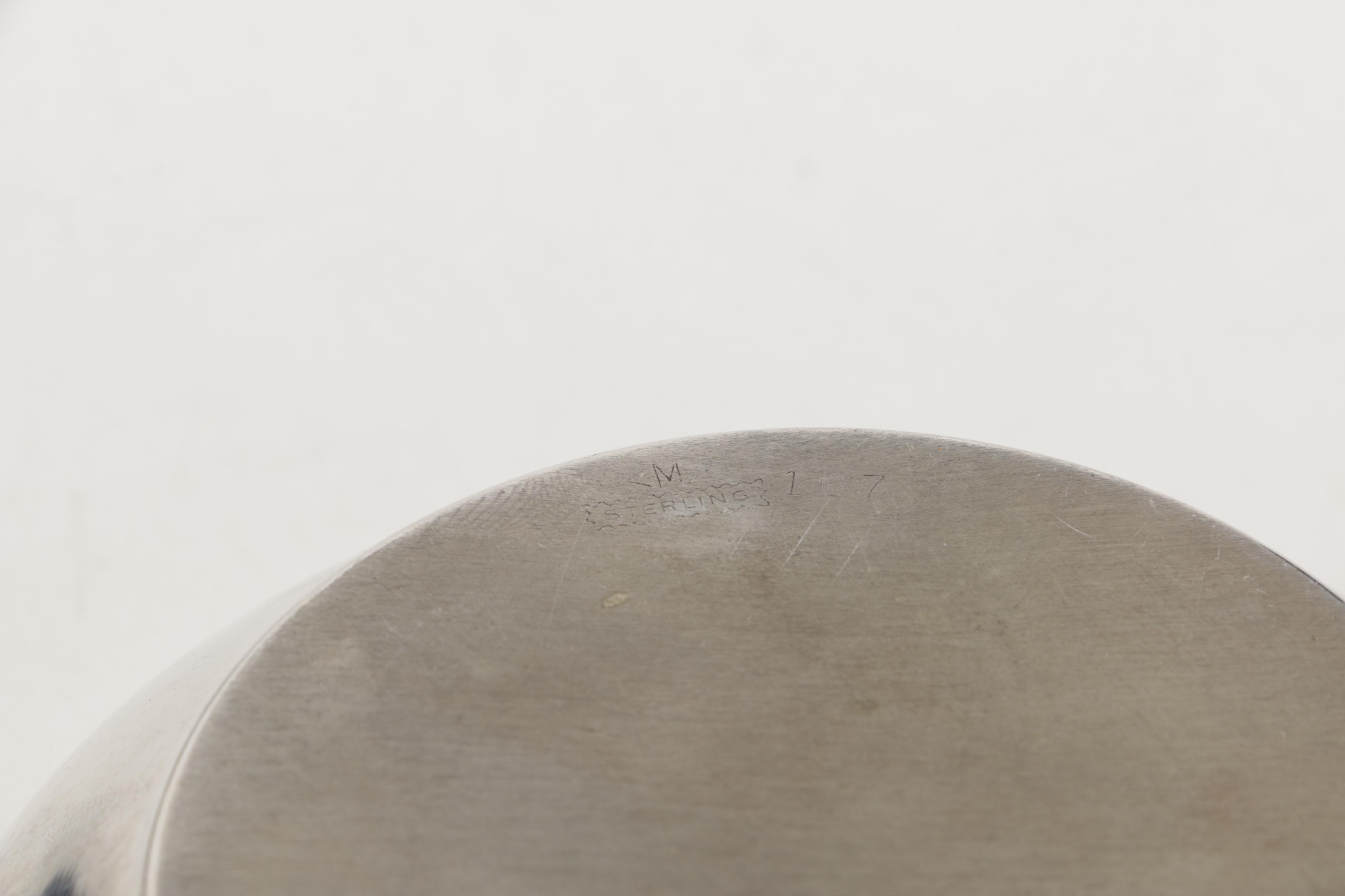 Mueck -Carey Co. Sterling Silver Porringer