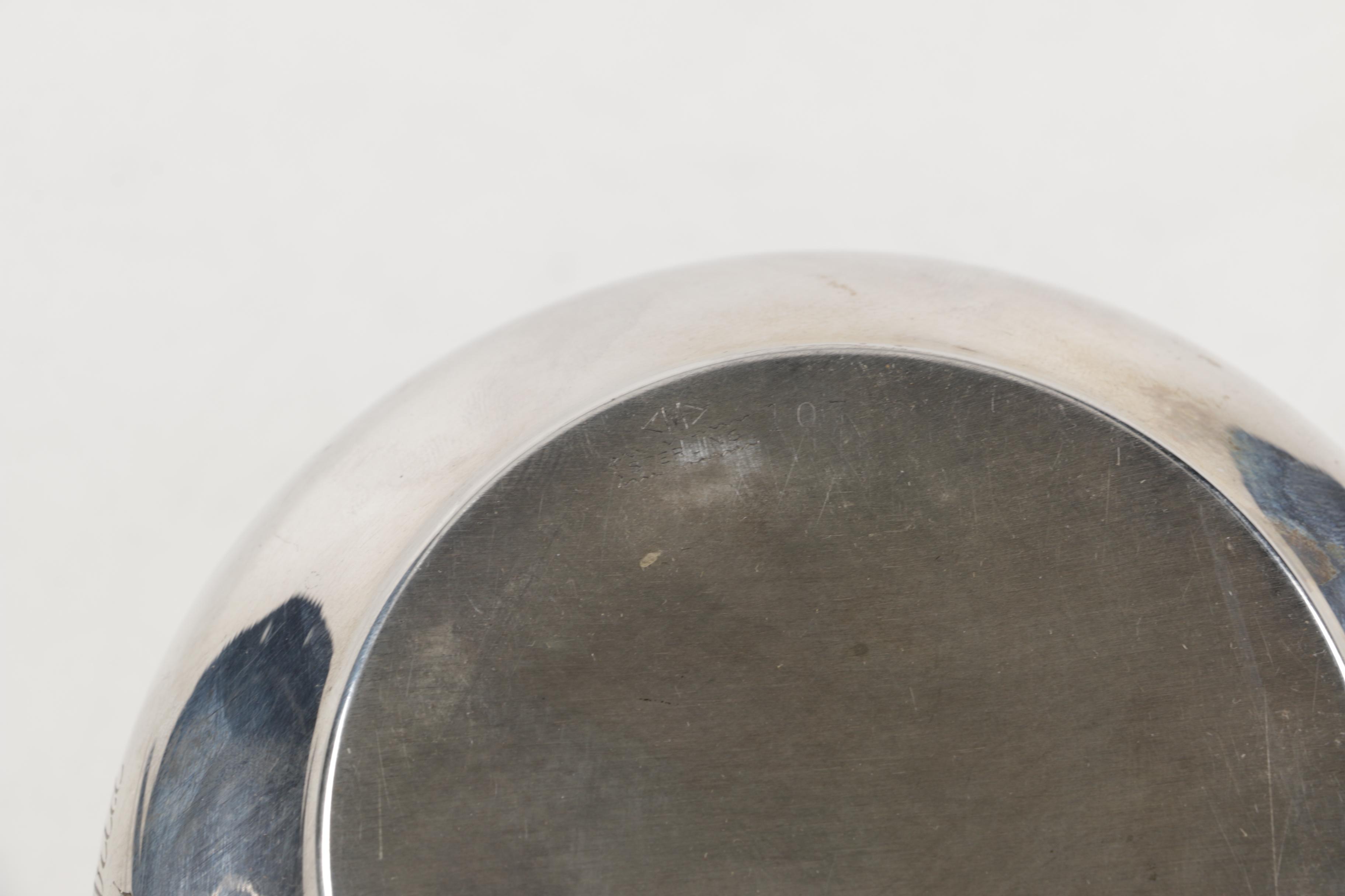 Mueck -Carey Co. Sterling Silver Porringer