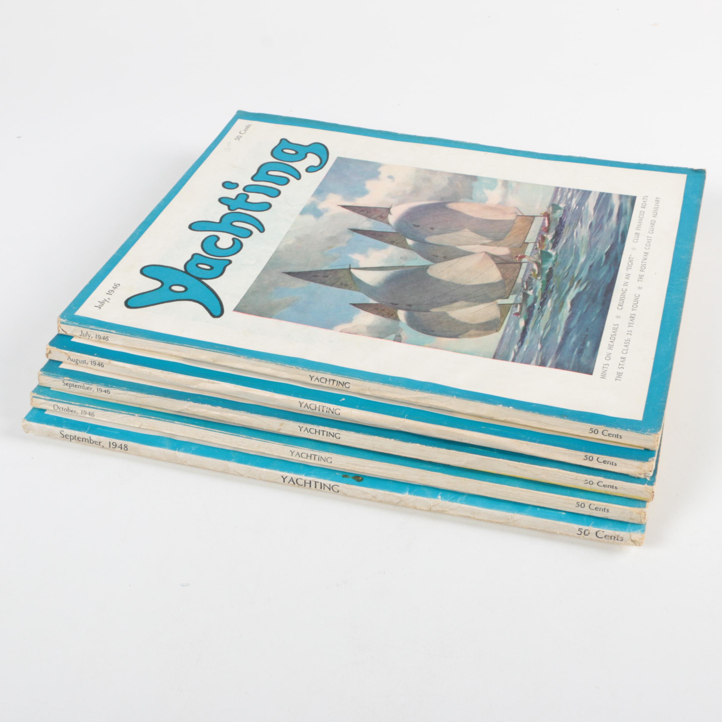 1940s "Yachting" Magazines
