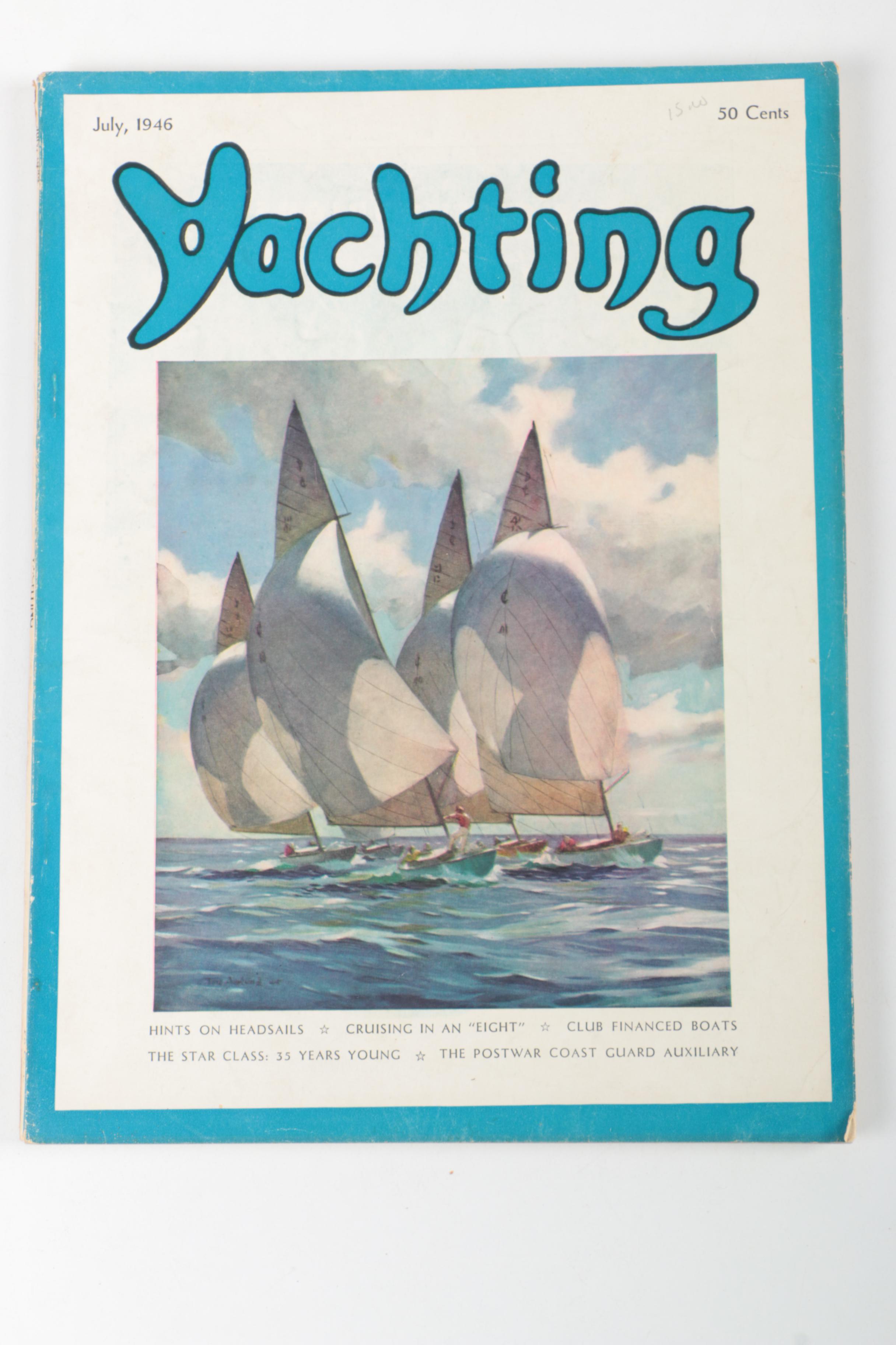 1940s "Yachting" Magazines