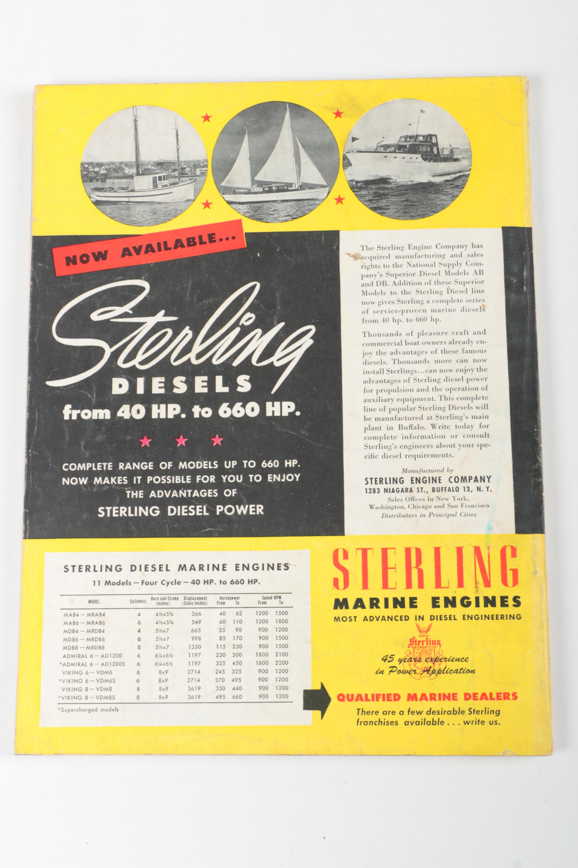 1940s "Yachting" Magazines