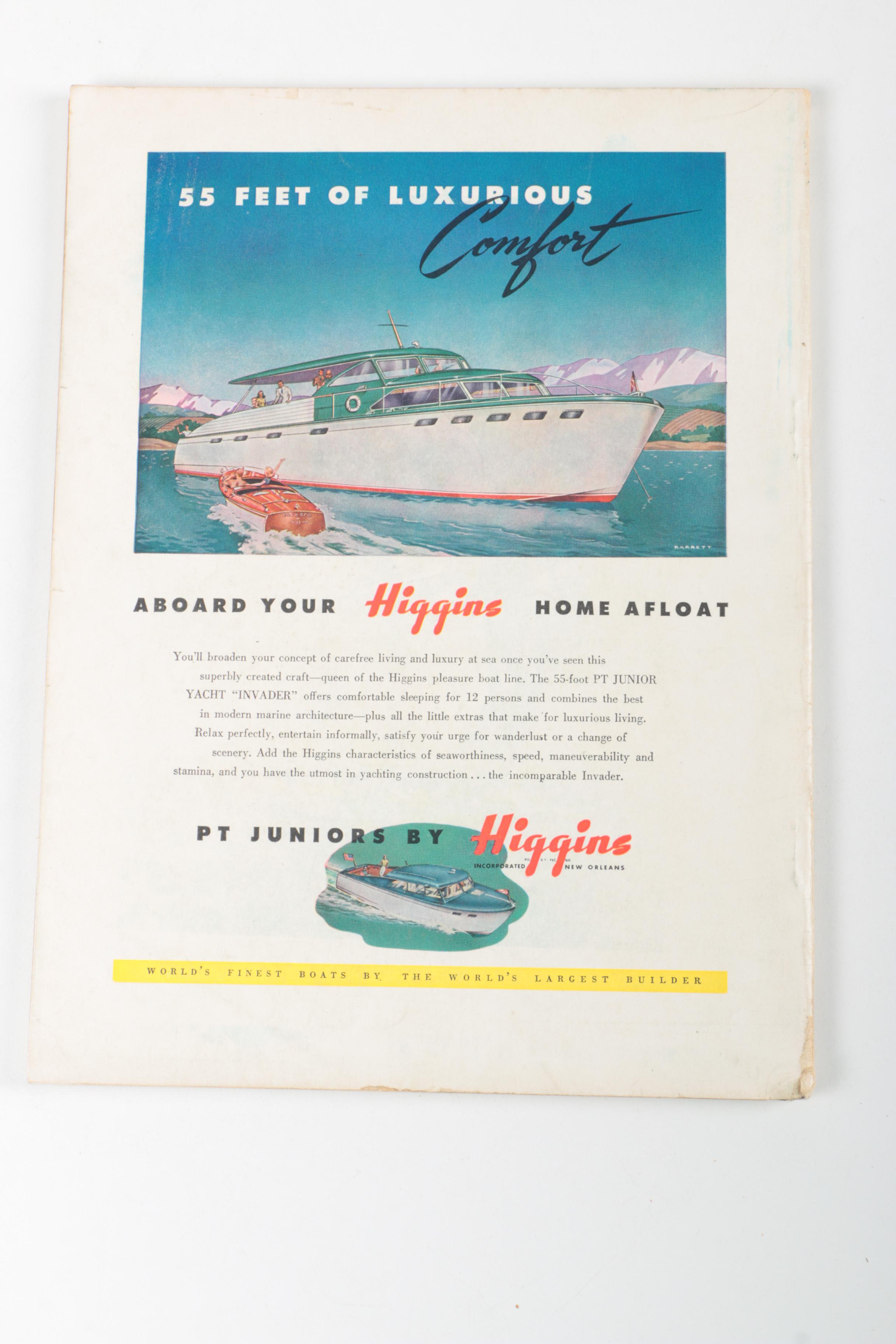 1940s "Yachting" Magazines