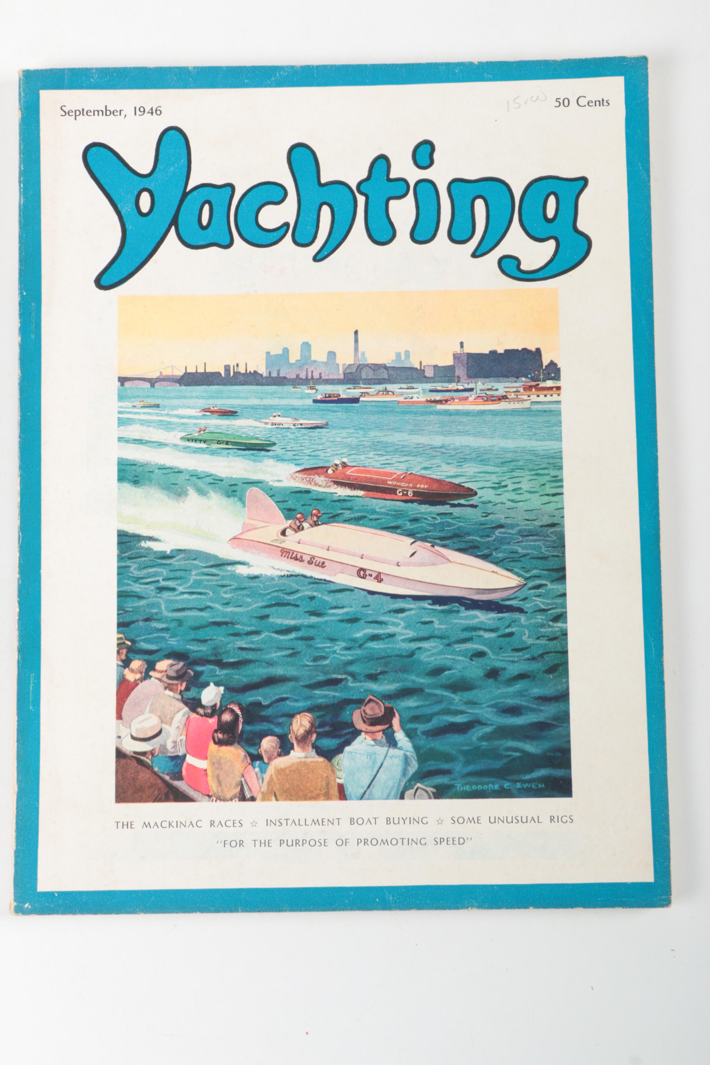 1940s "Yachting" Magazines