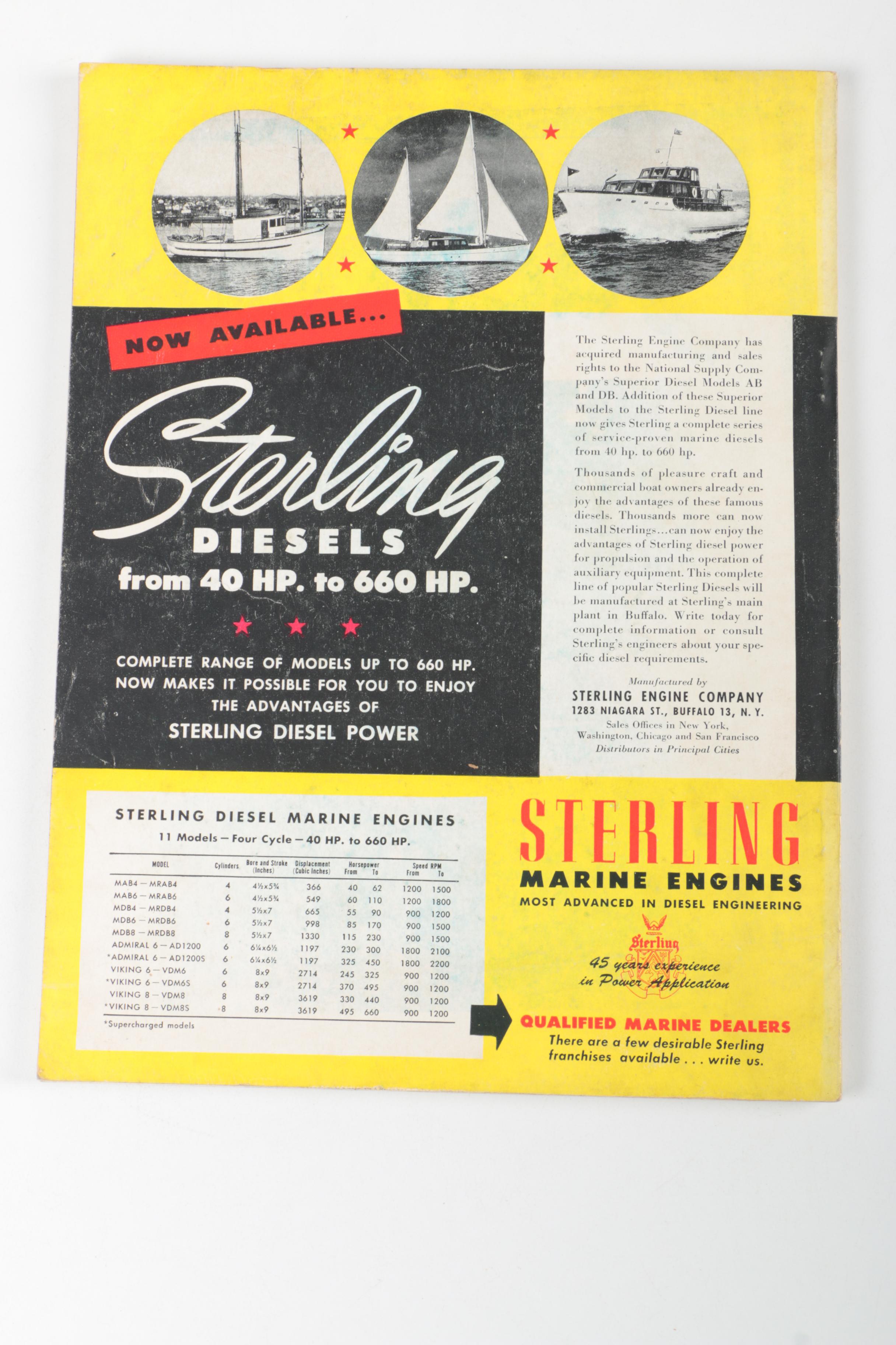 1940s "Yachting" Magazines