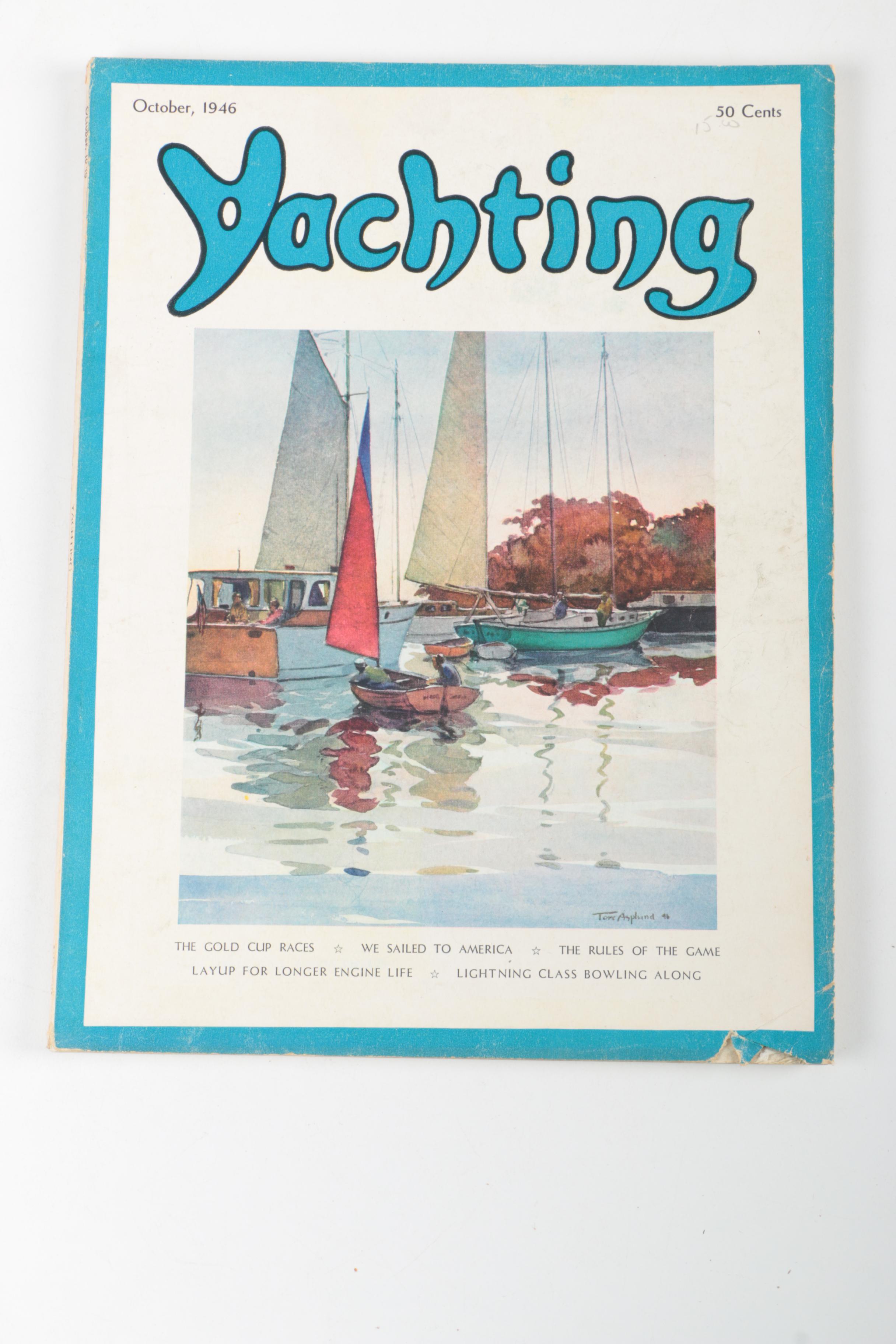 1940s "Yachting" Magazines