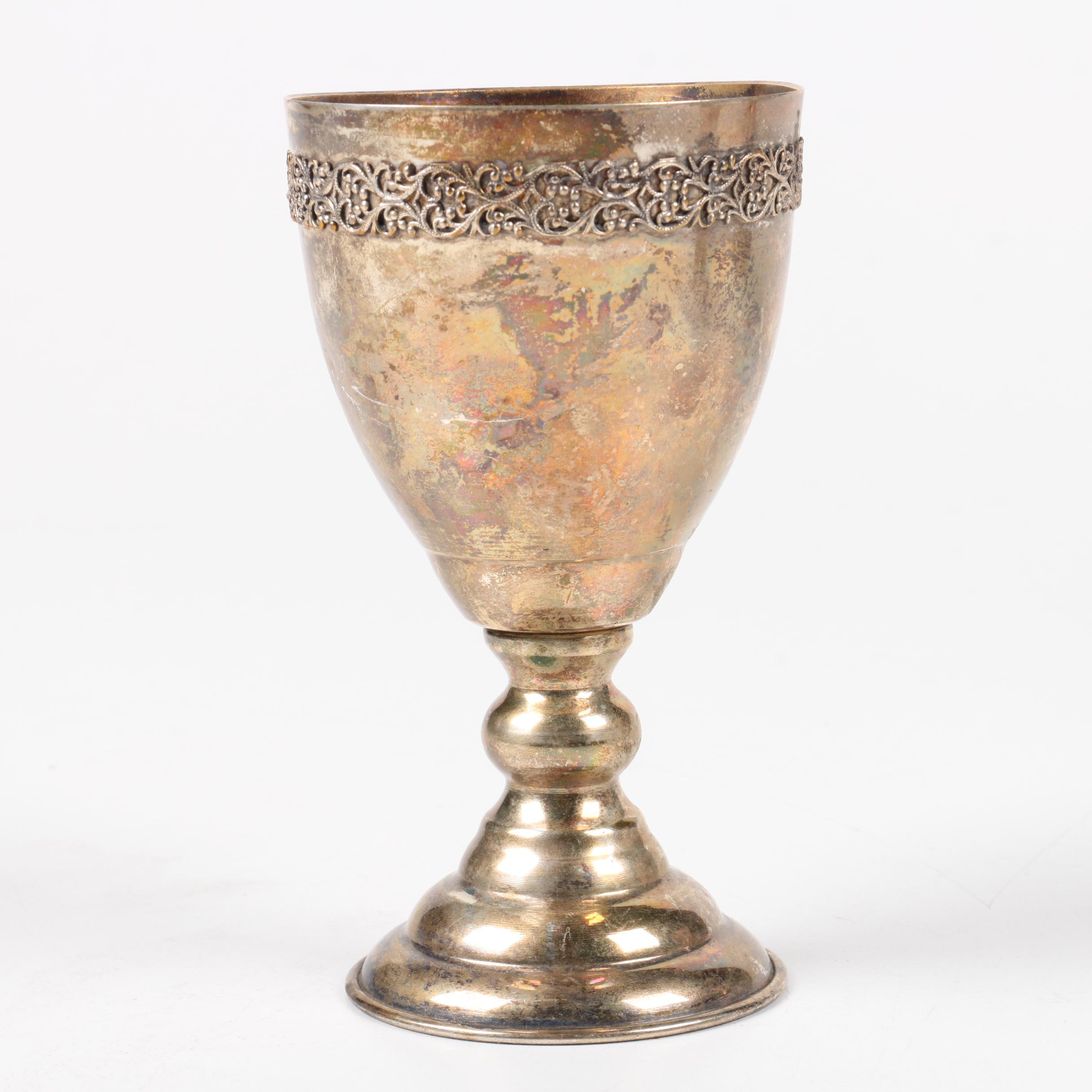 Silver Plate Trophy and Tableware Featuring Gorham