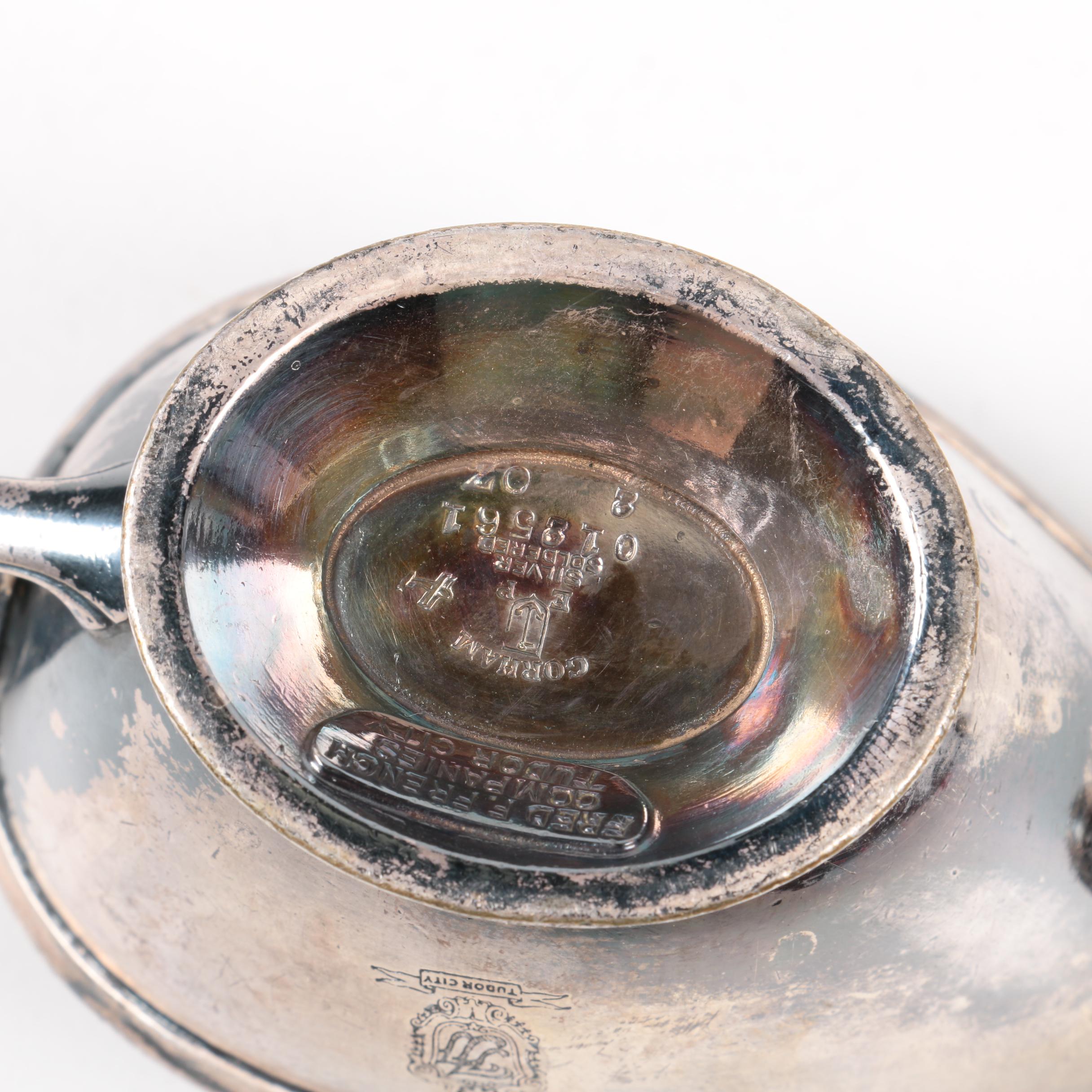 Silver Plate Trophy and Tableware Featuring Gorham