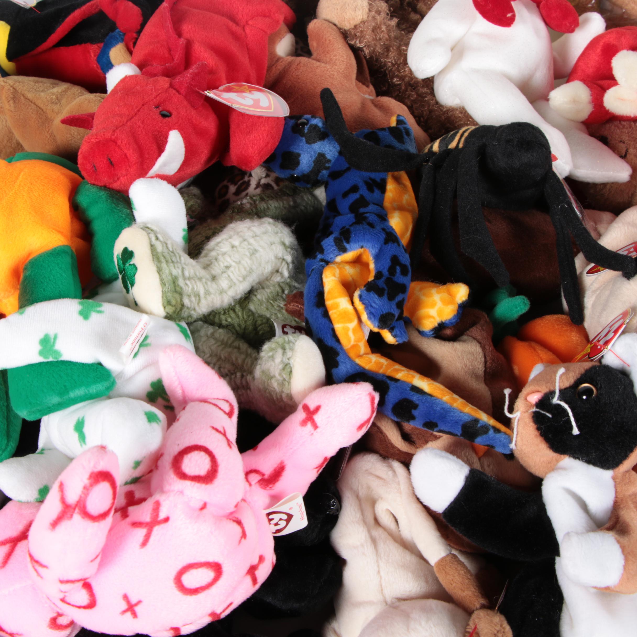Collection of Ty Beanie Babies