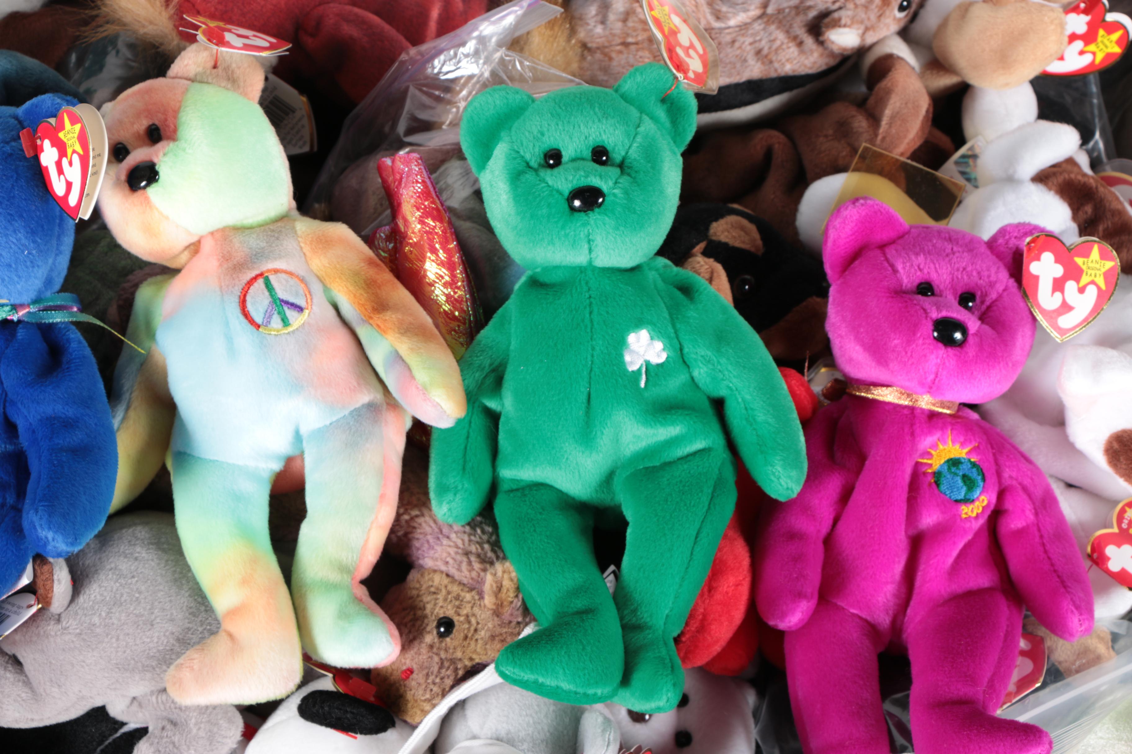 Collection of Ty Beanie Babies