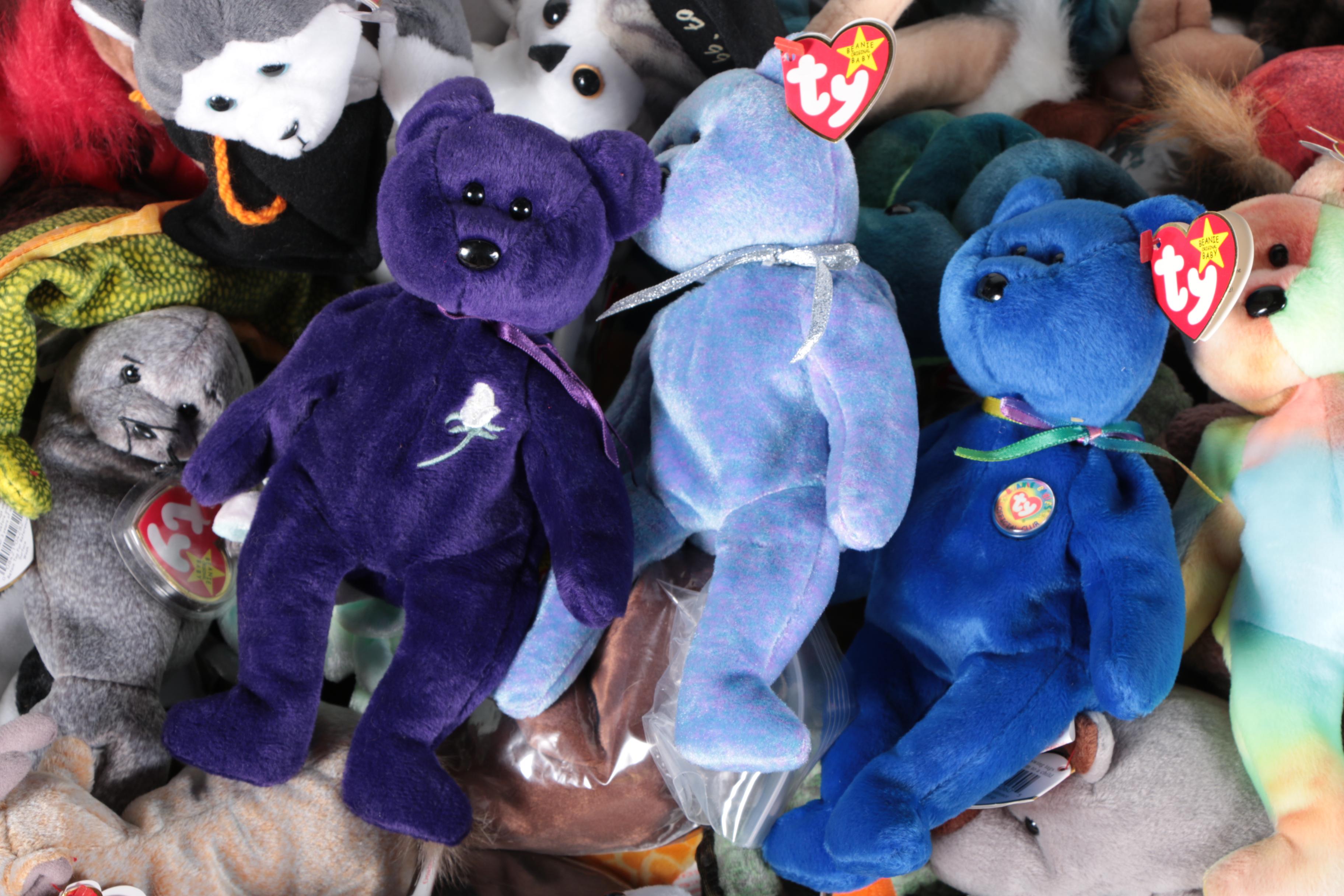 Collection of Ty Beanie Babies