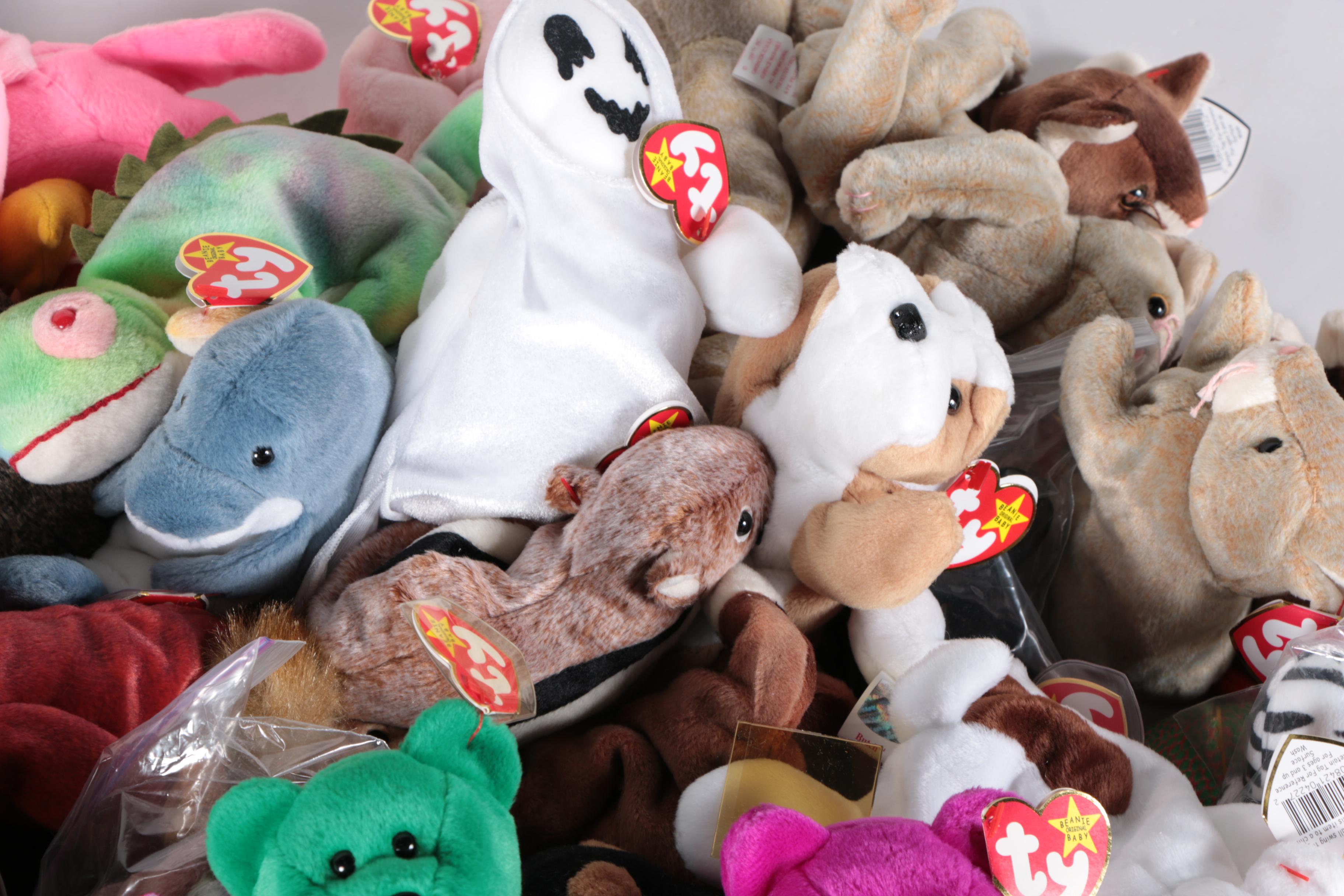 Collection of Ty Beanie Babies