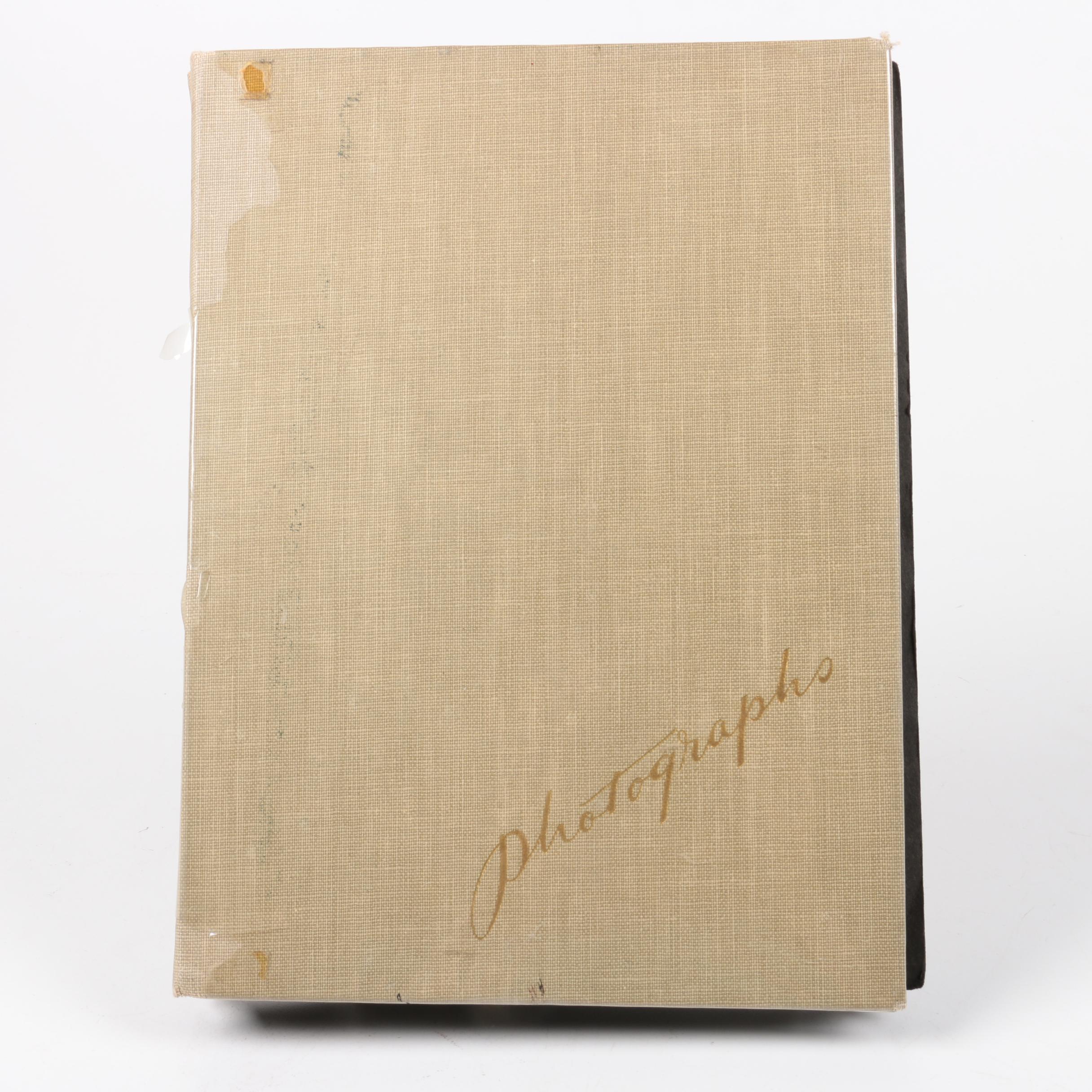 Vintage Photo Album with Family Photographs