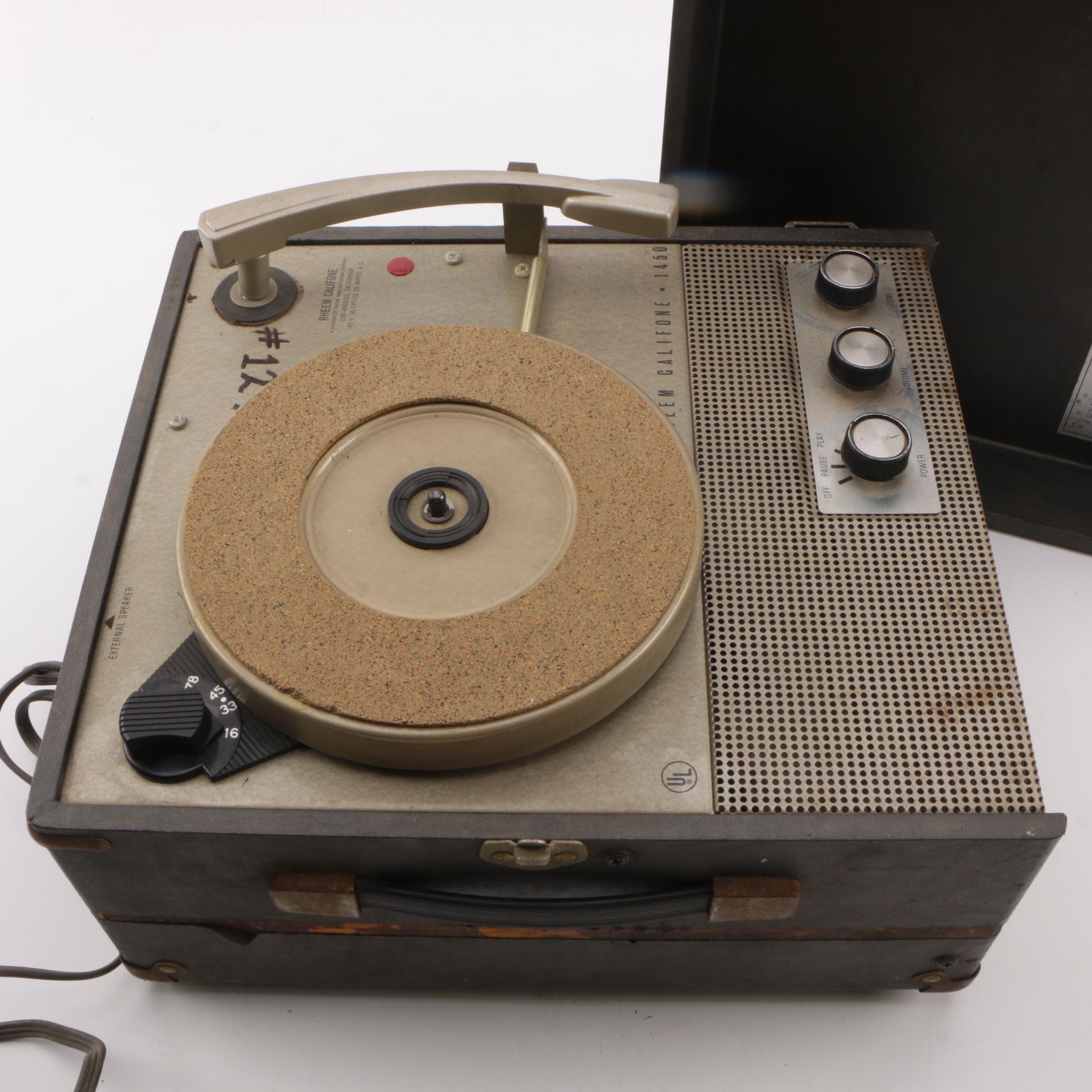 Rheem Califone Vintage Turntable