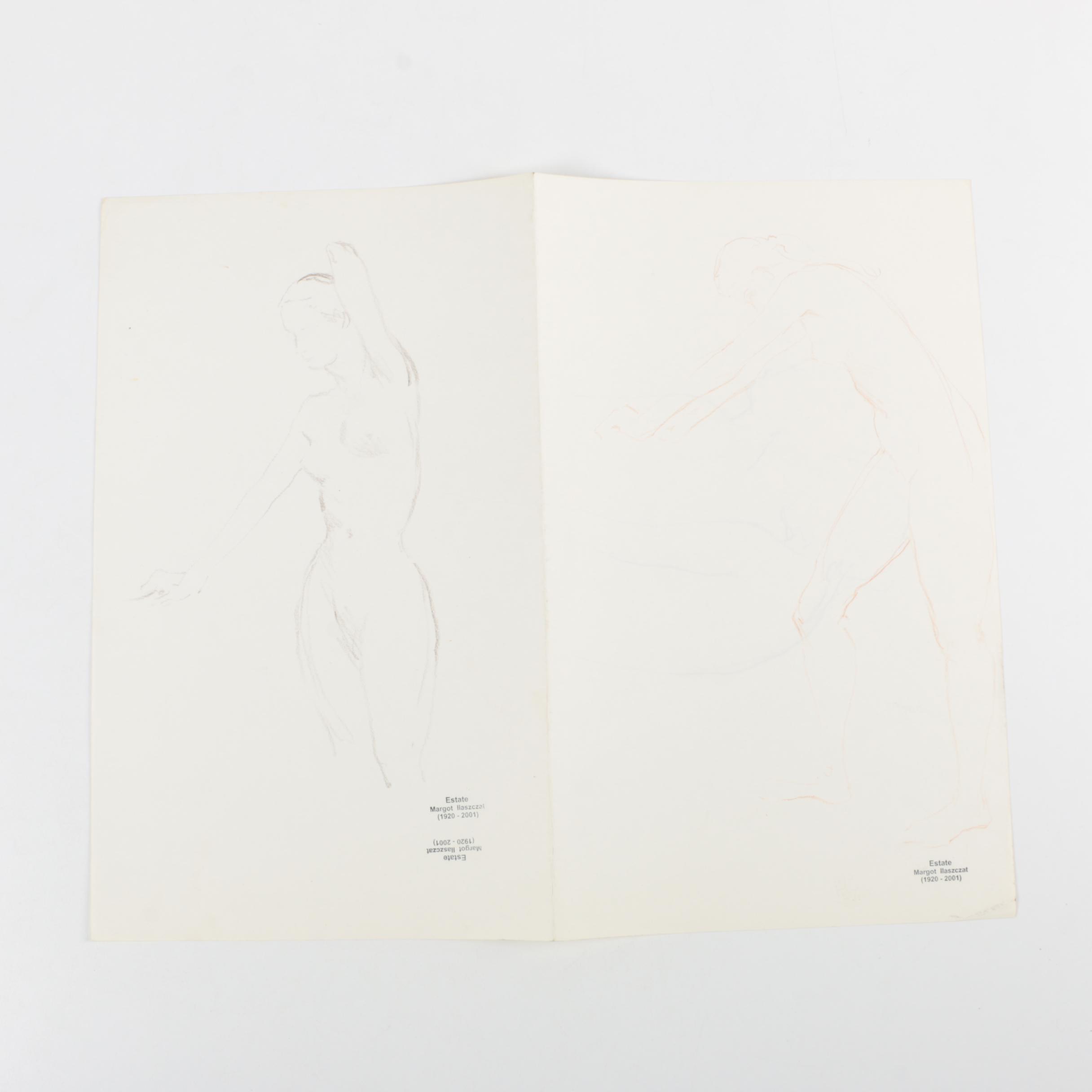 Margot Ilaszczat Nude Figure Drawings