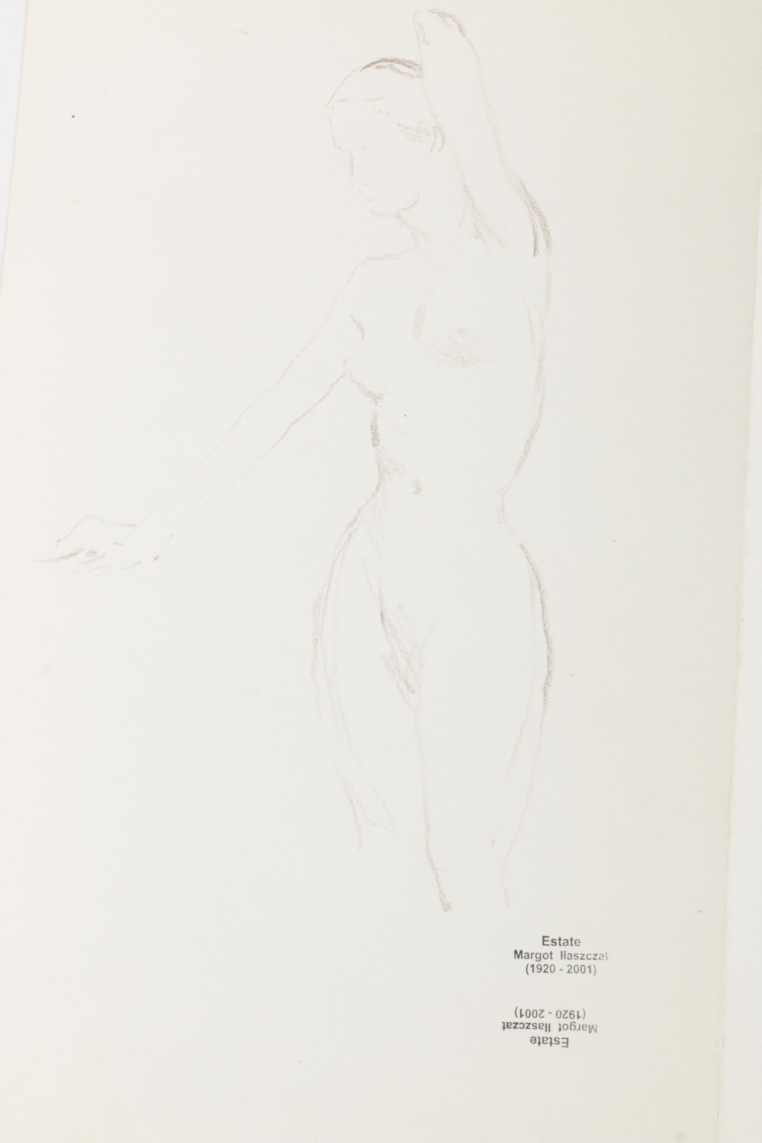 Margot Ilaszczat Nude Figure Drawings