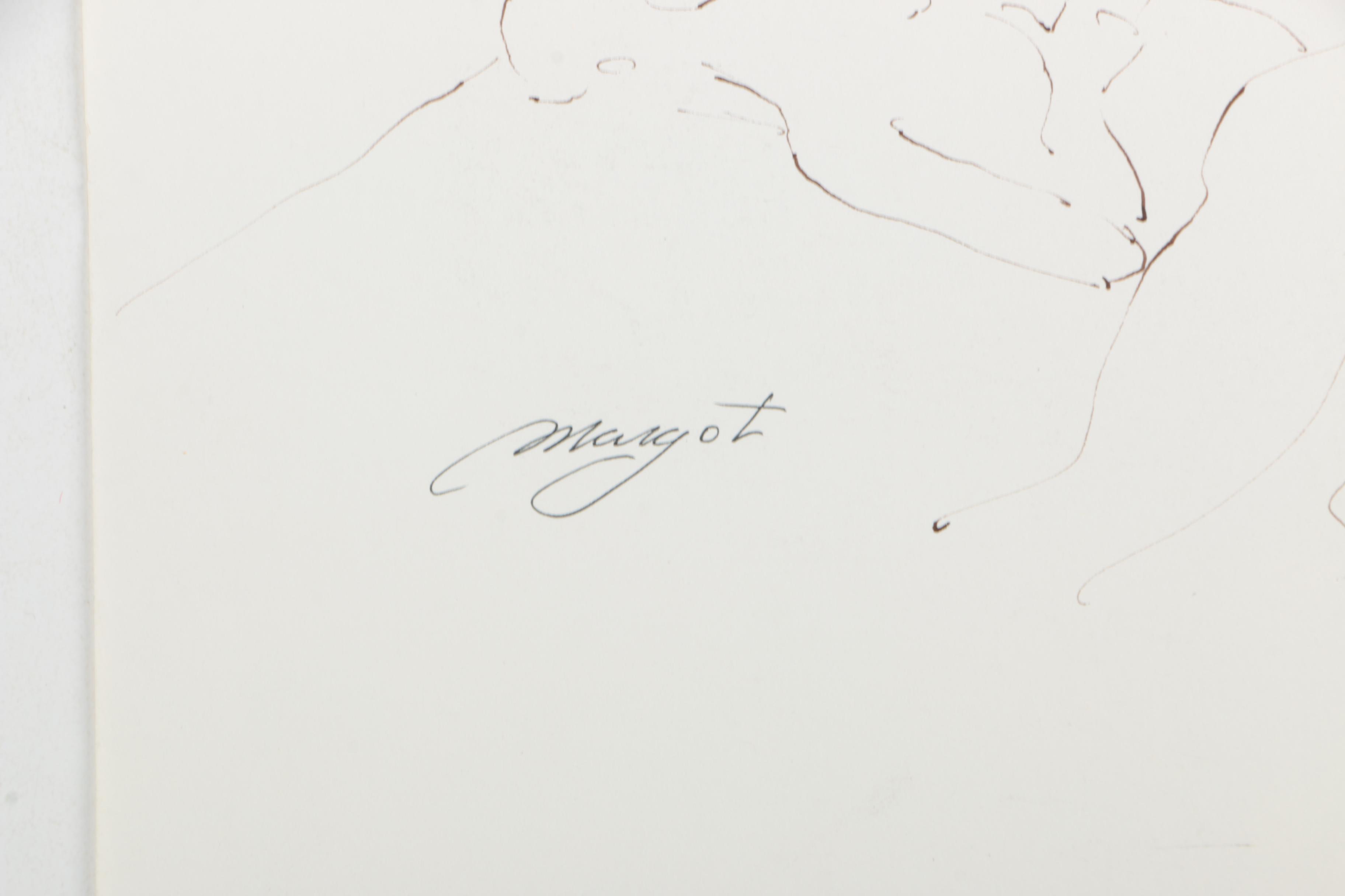 Margot Ilaszczat Nude Figure Drawings