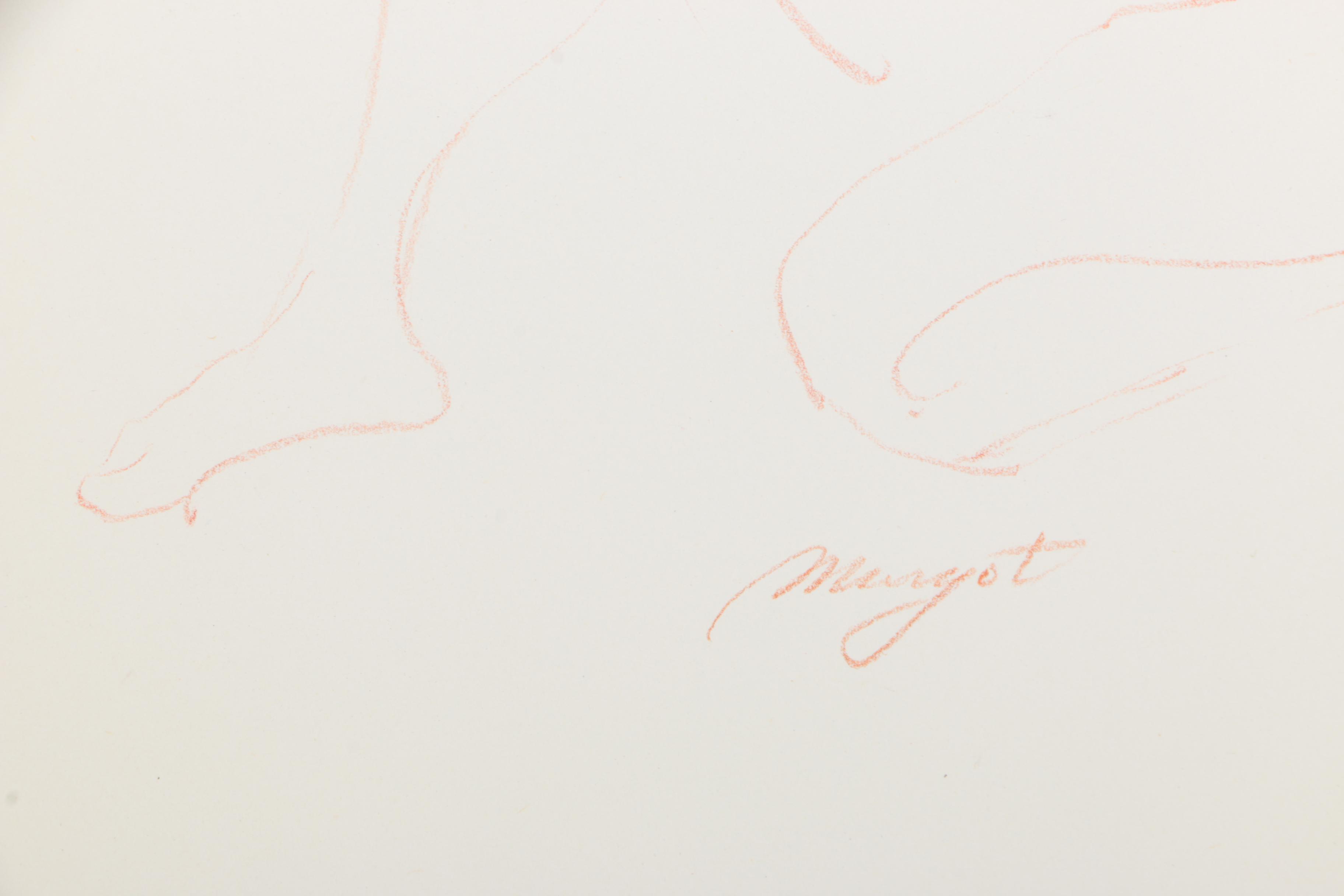 Margot Ilaszczat Nude Figure Drawings