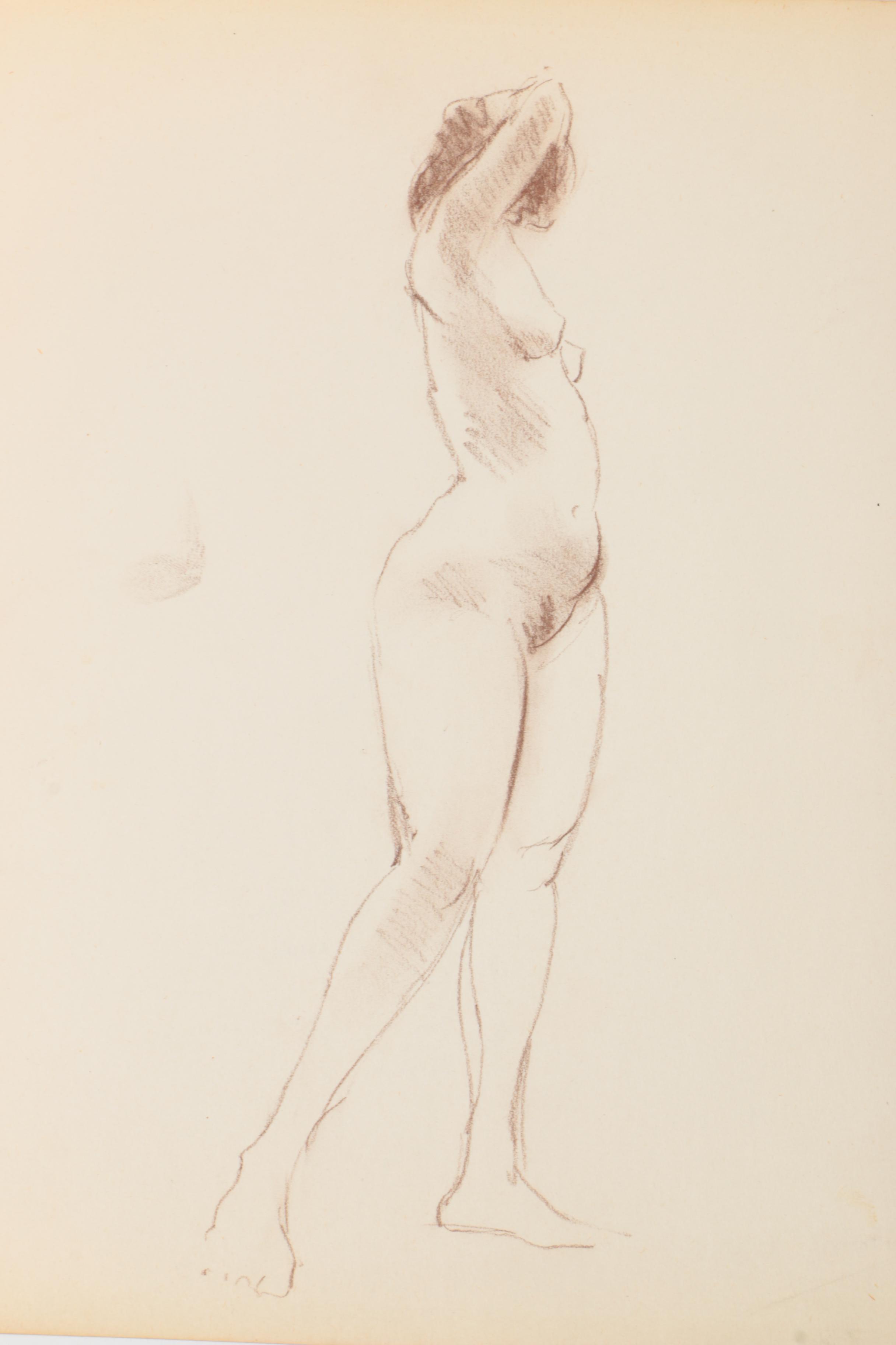 Margot Ilaszczat Nude Figure Drawings