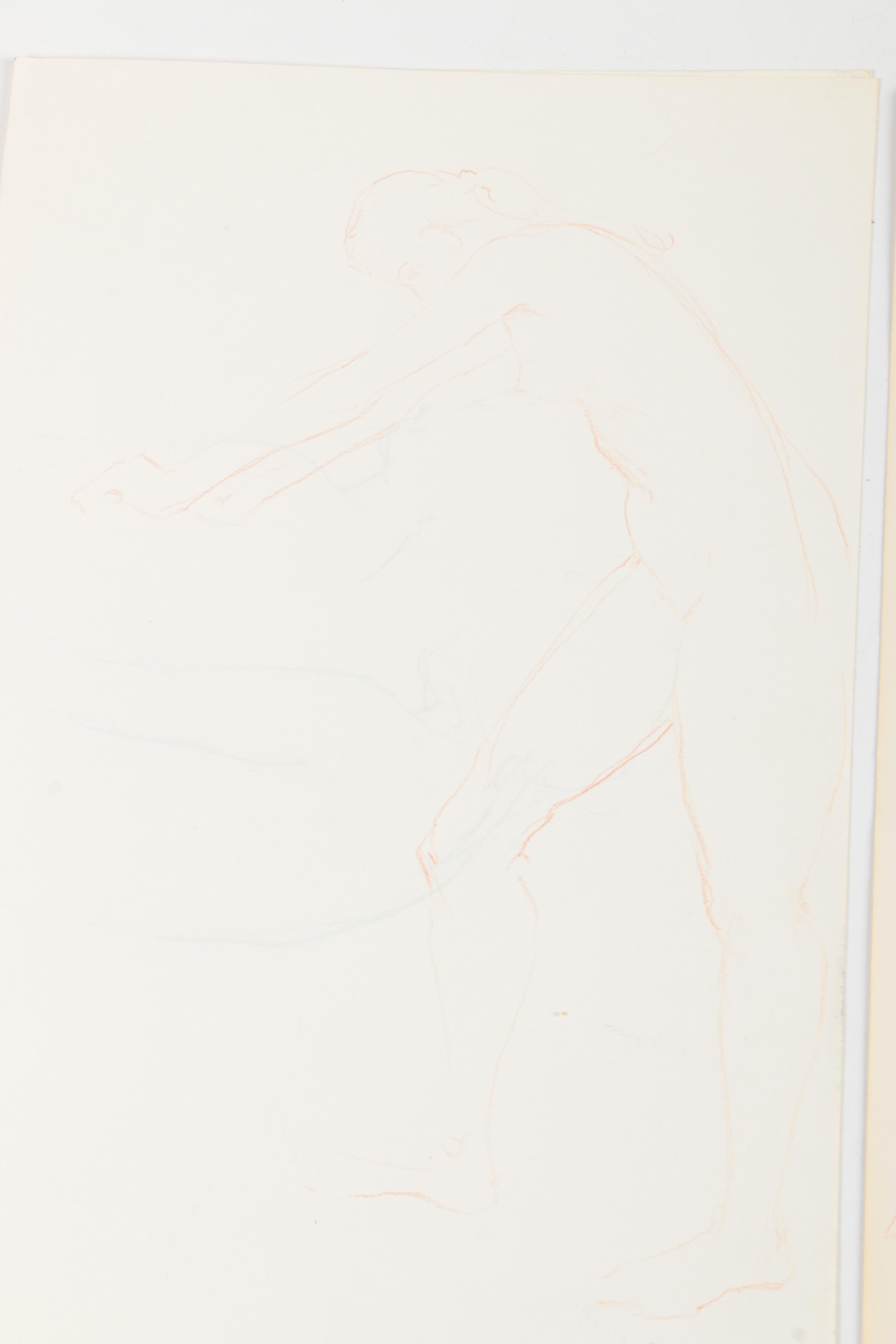 Margot Ilaszczat Nude Figure Drawings