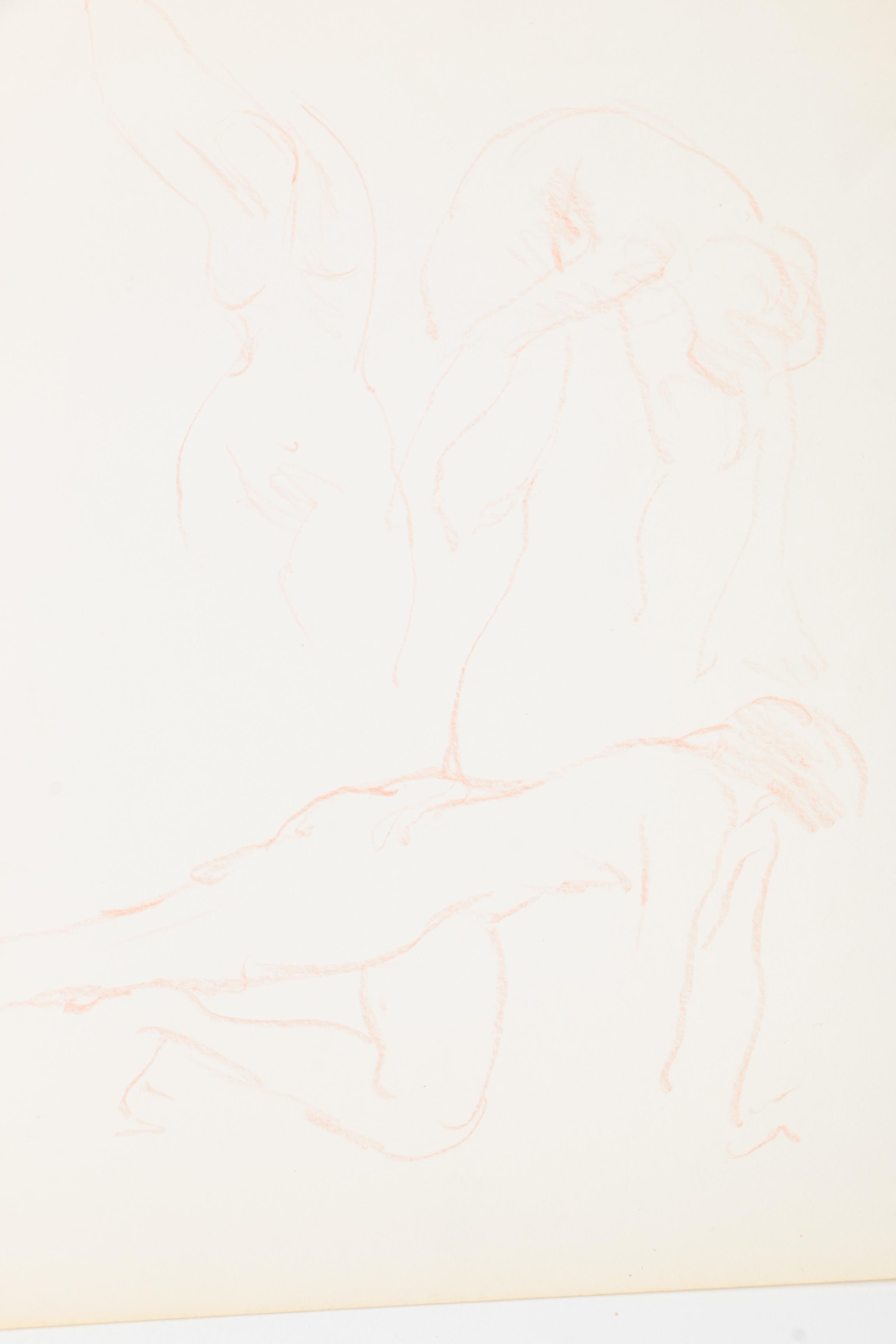 Margot Ilaszczat Nude Figure Drawings