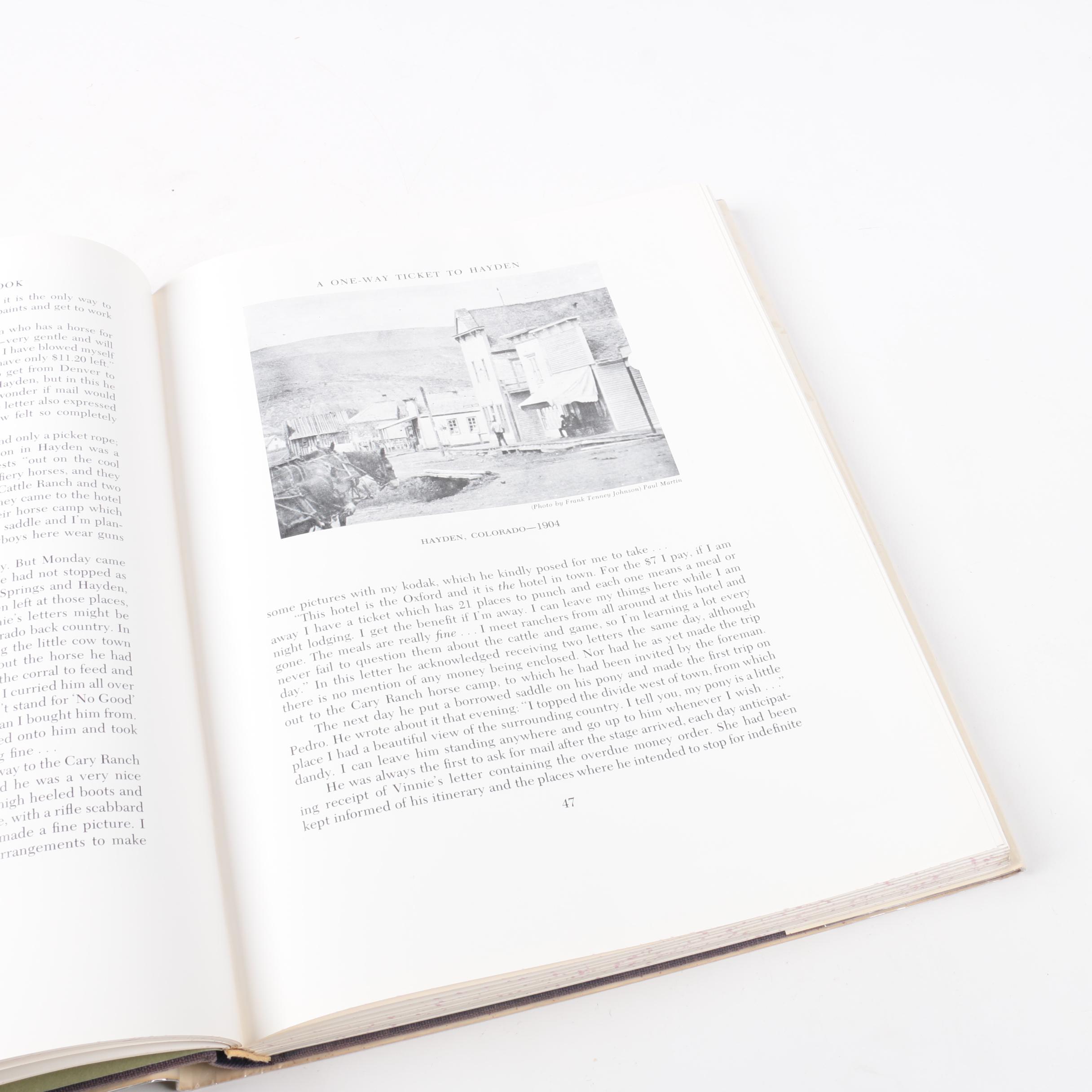 1974 "The Frank Tenney Johnson Book" by Harold McCracken