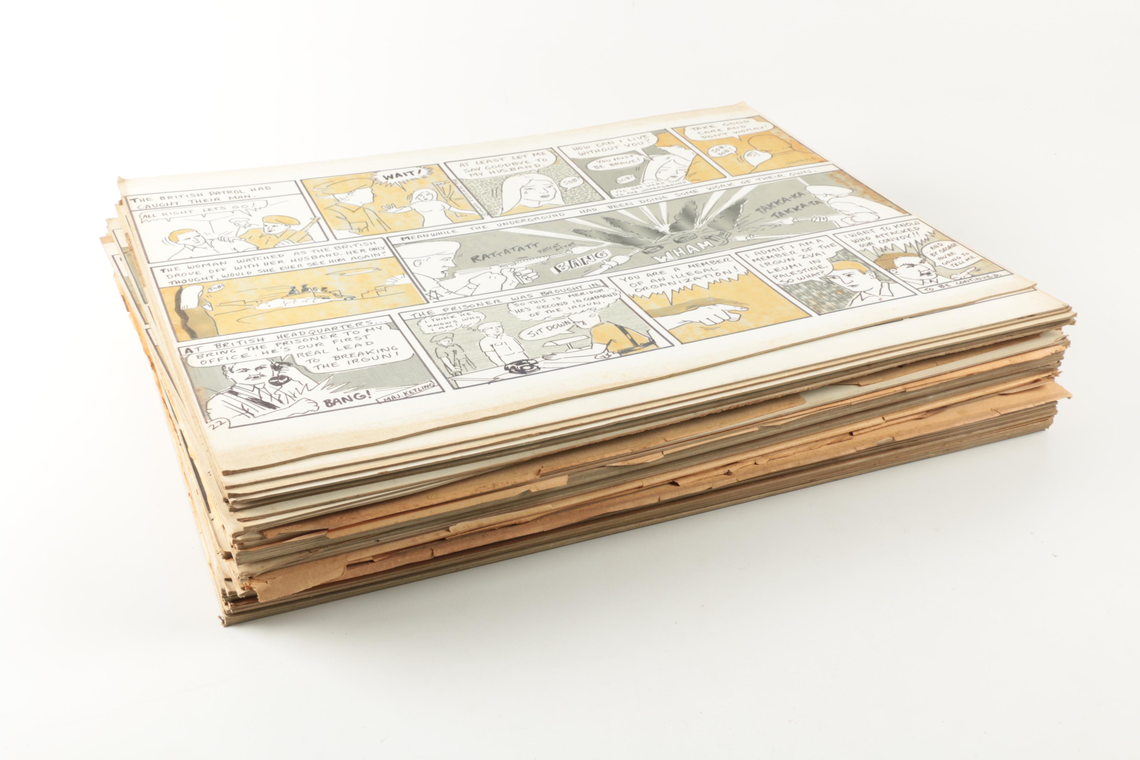 Collection of Howard Spielman Comic Strips