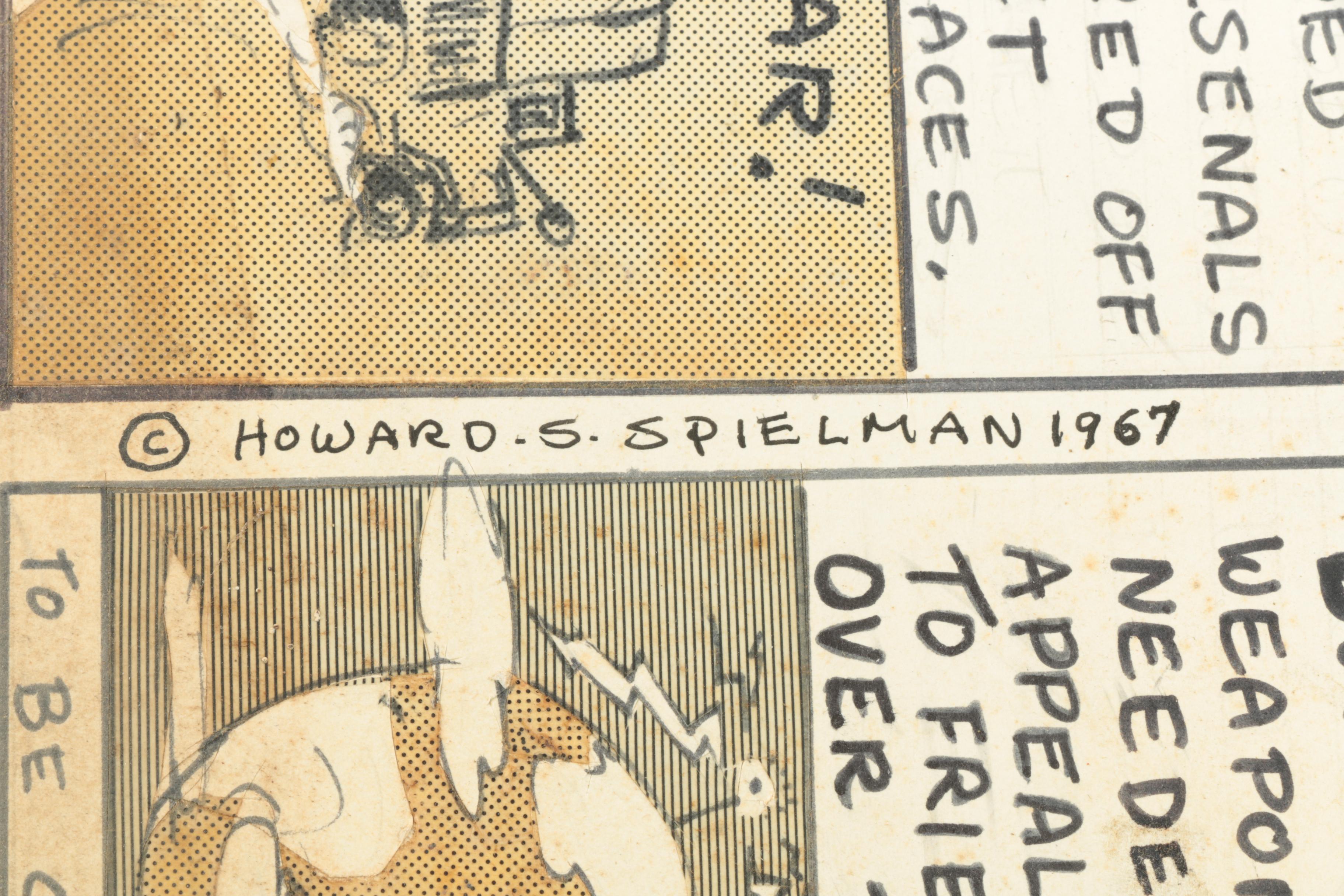 Collection of Howard Spielman Comic Strips