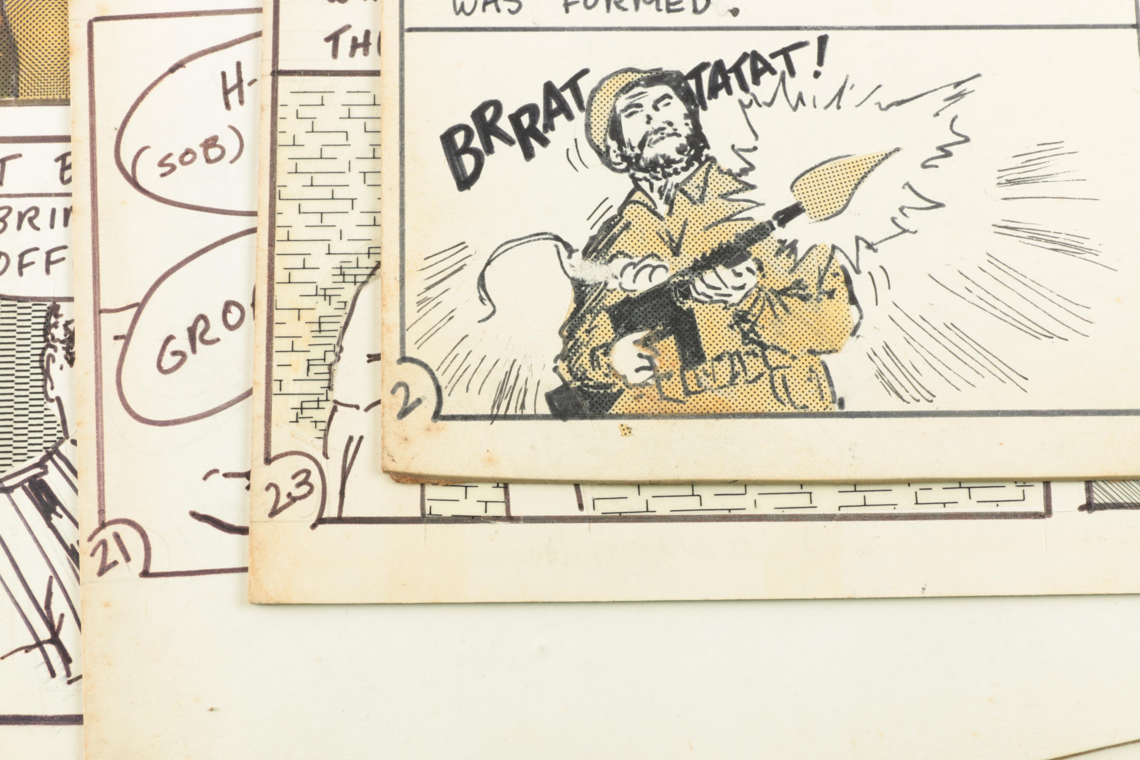 Collection of Howard Spielman Comic Strips